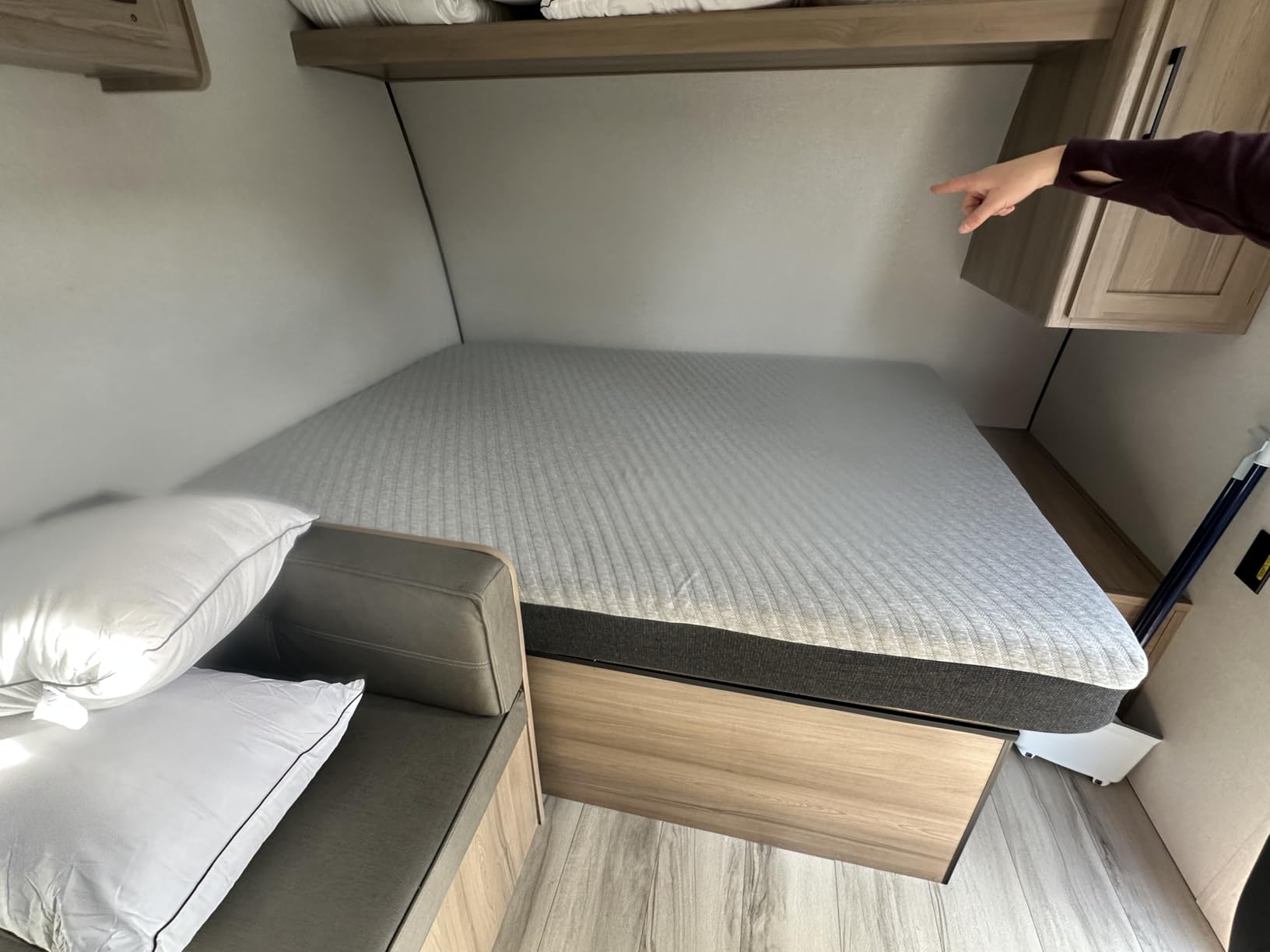 Celestial Sleep 10 Inch RV Short Queen Mattress, Made in The USA, CertiPUR-US®, Oeko-Tex®, and Fiberglass-Free™ Certified Cooling Memory Foam Camper Bed - Medium customer photo 1