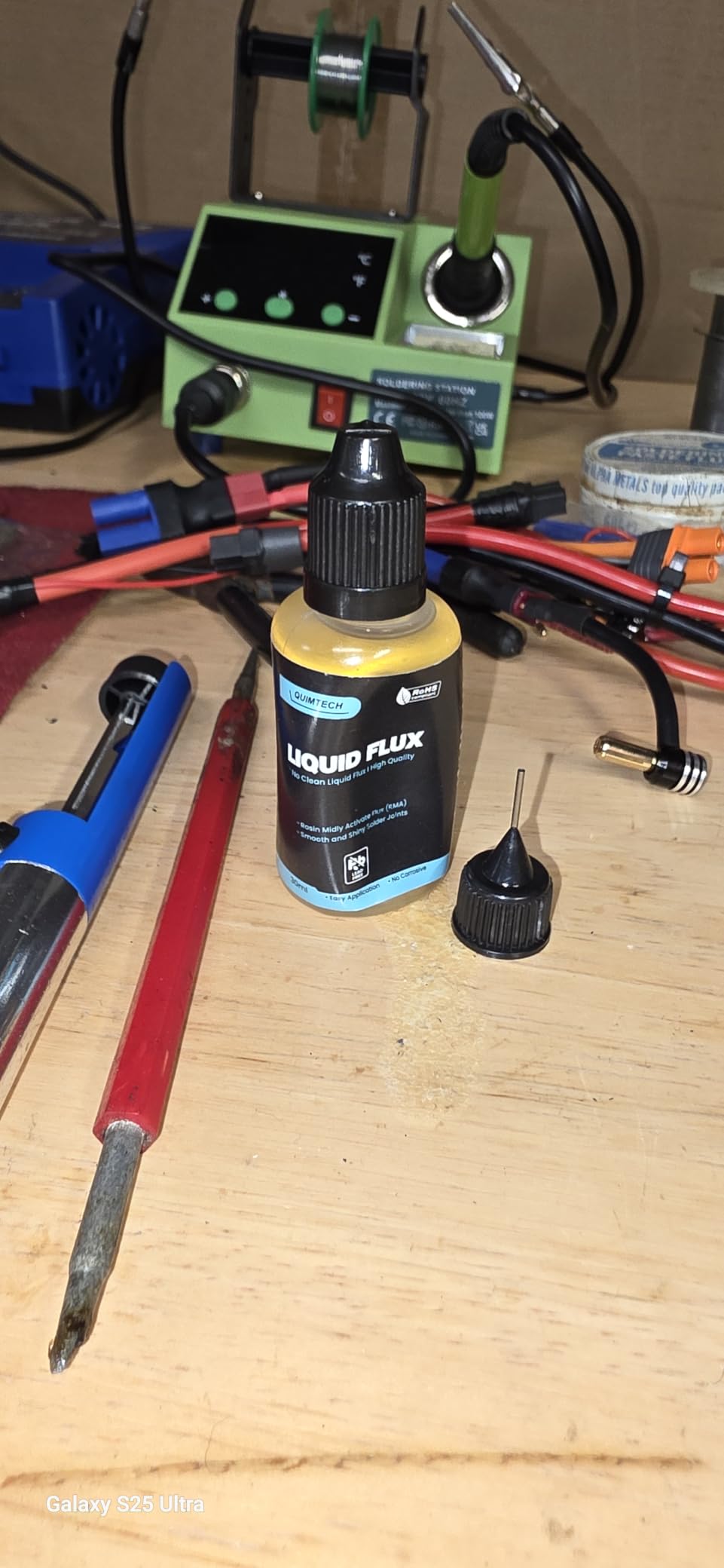 Liquid Solder Flux Dropper (30 ml/1 Oz.) I RMA Liquid Solder Flux I Soldering Flux I Electrical Solder I No Clean Liquid Flux I Rosin Flux I Soldering Flux for Electronics I Lead Free Liquid Solder I customer photo 1