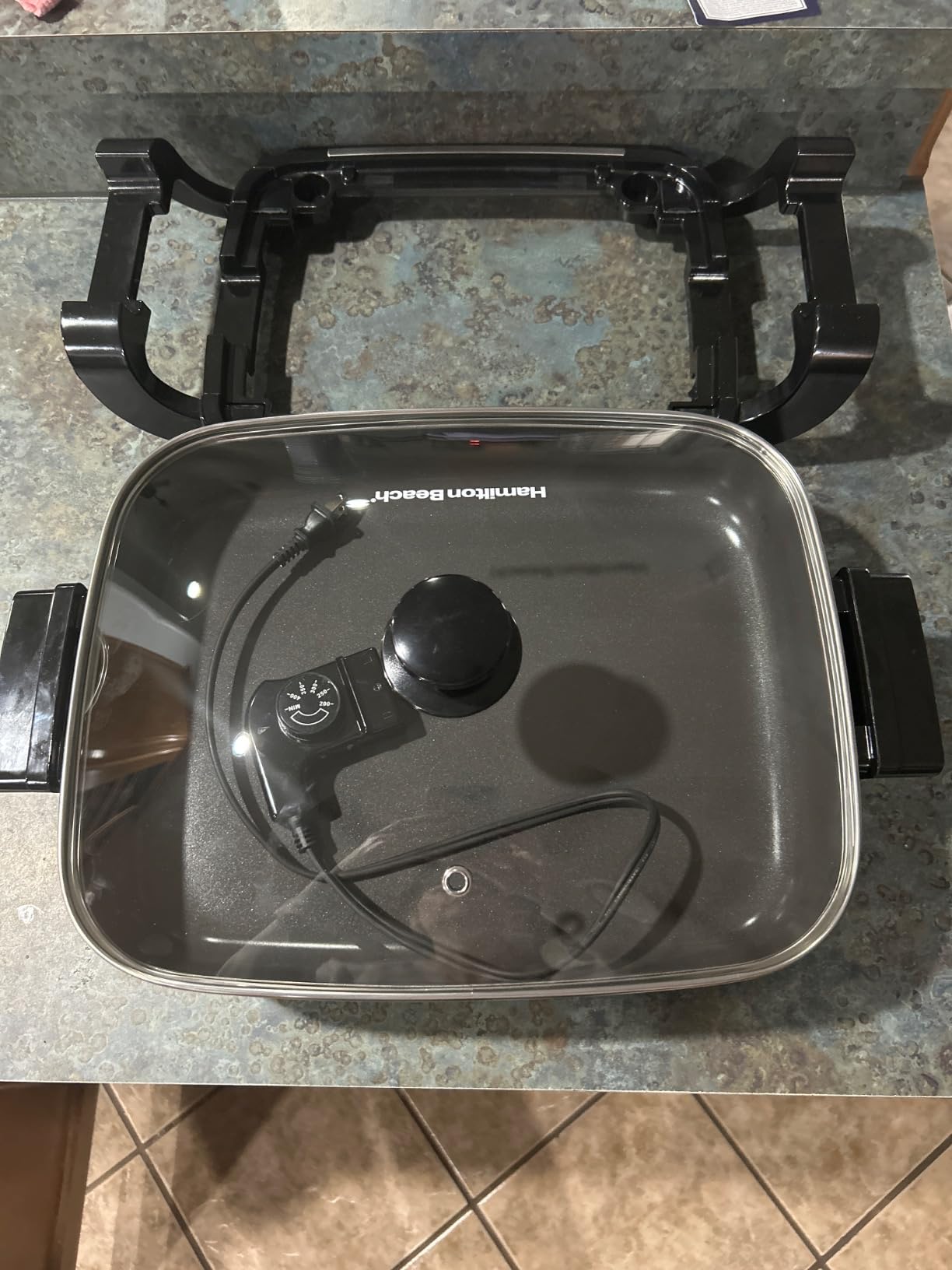 Hamilton Beach Large Electric Skillet With Lid customer photo 1