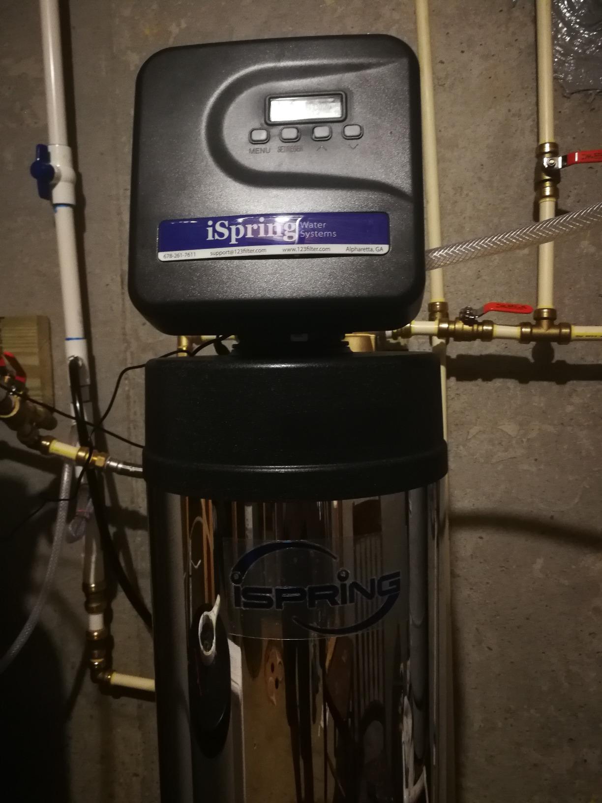 iSpring WCFM550K Whole House Iron Filter, Iron & Sulfur Water Filter customer photo 2
