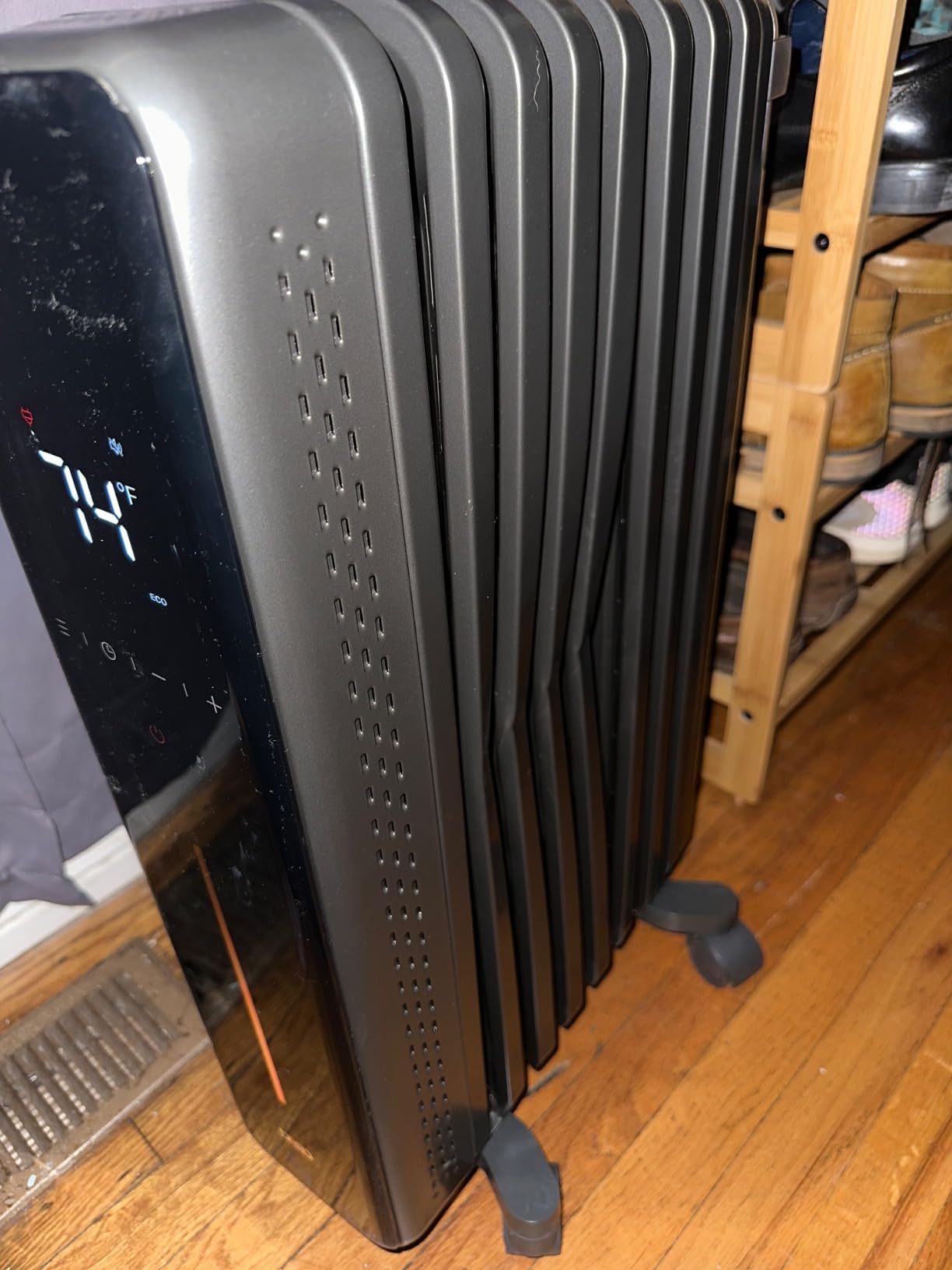 DREO Radiator Heater, 1500W Oil Filled Radiator Heater for Indoor Use customer photo 1