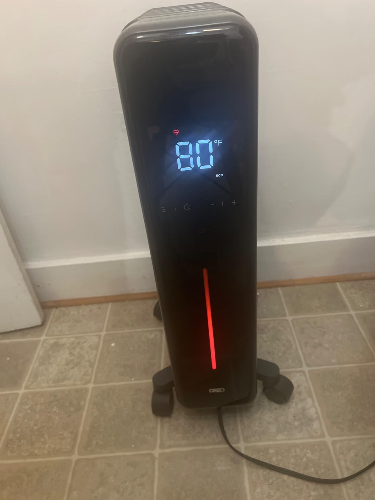 DREO Radiator Heater, 1500W Oil Filled Radiator Heater for Indoor Use customer photo 2