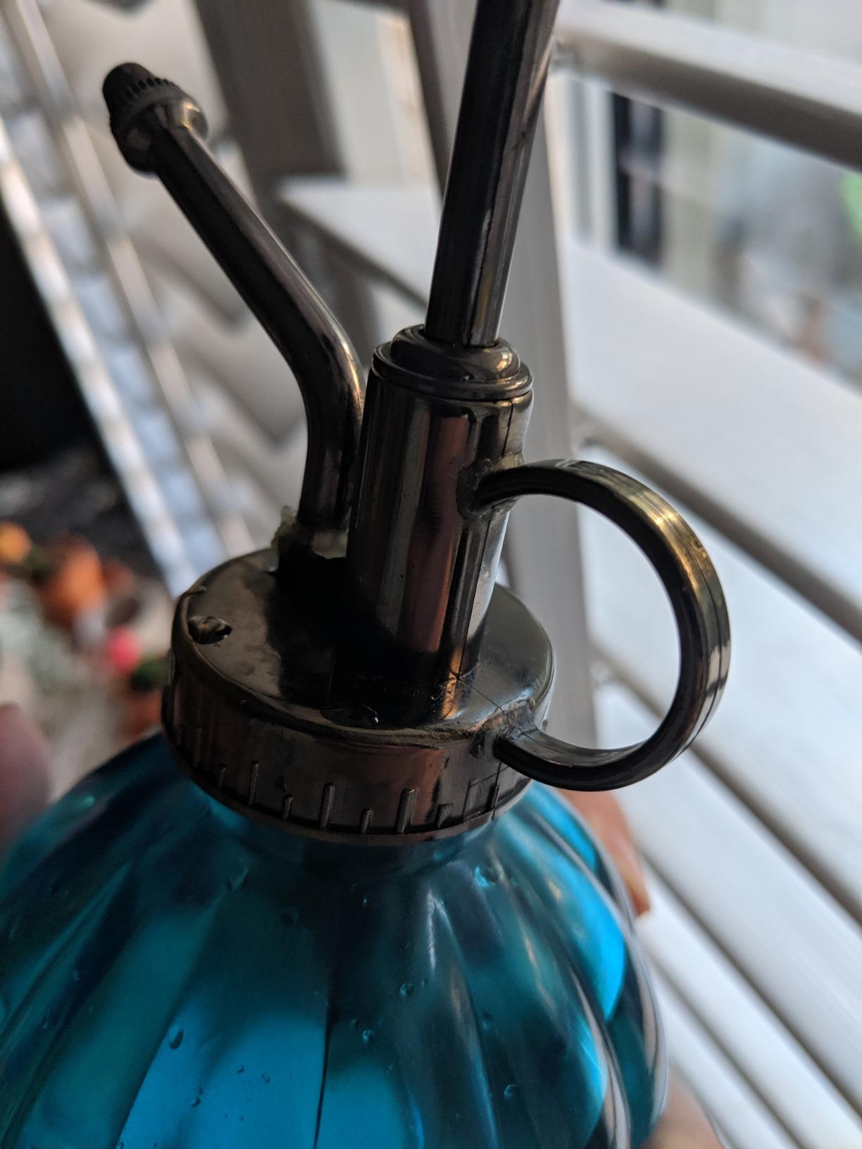 OFFIDIX Plant Mister Spray Bottle, Glass Mister for Indoor 6.7oz Dark Green customer photo 2