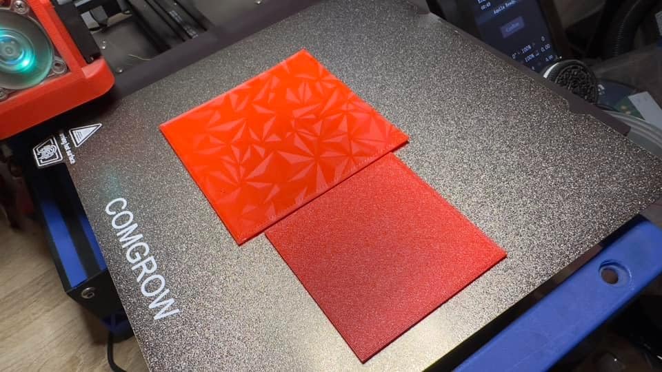 Comgrow Ender 3 V3 KE PEI Spring Steel 235x235mm, Texture PEI Sheet customer photo 1
