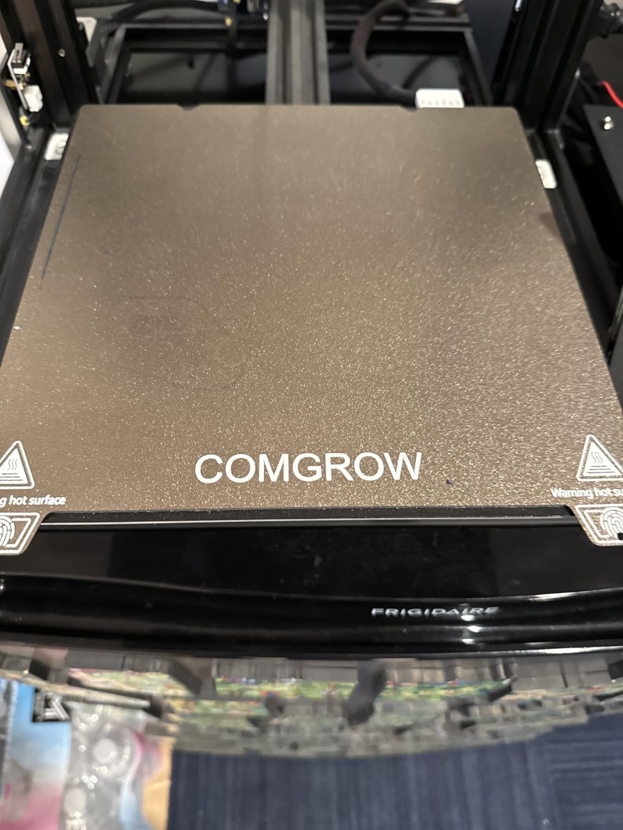 Comgrow Ender 3 V3 KE PEI Spring Steel 235x235mm, Texture PEI Sheet customer photo 2