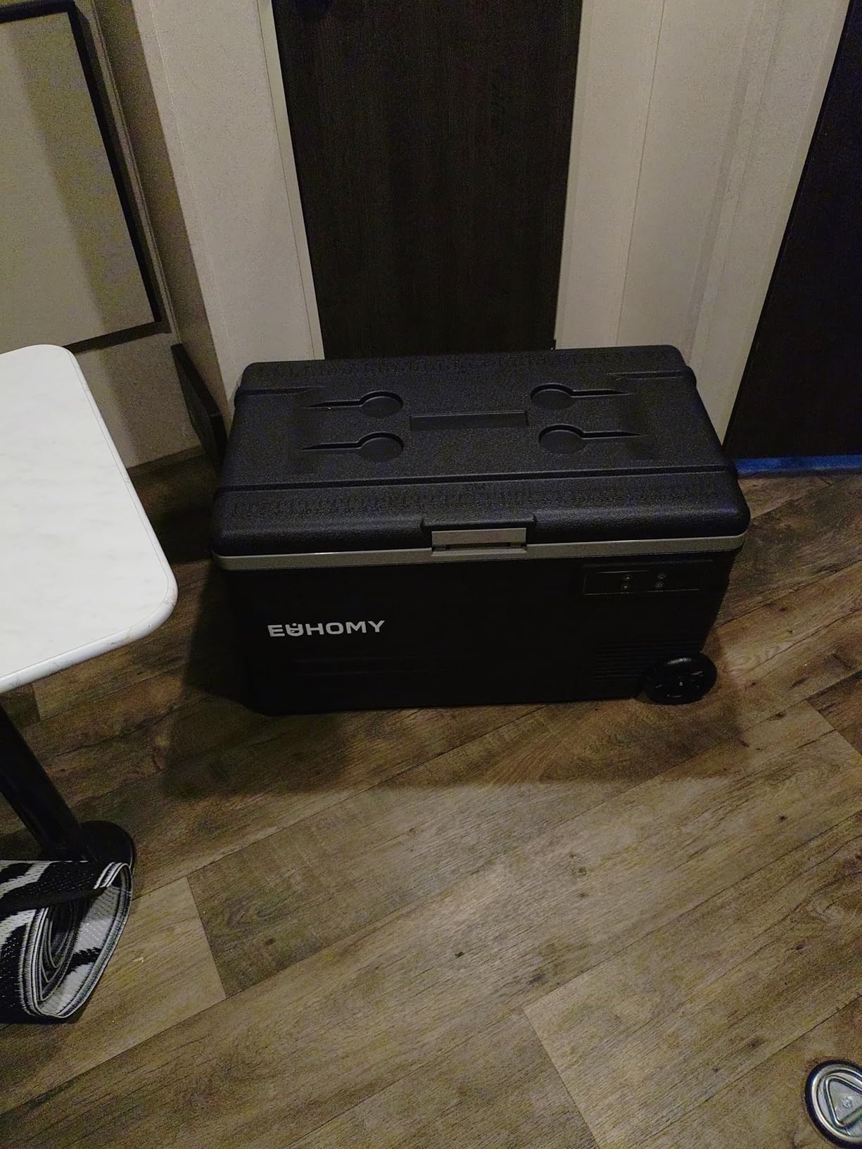 EUHOMY 80QT Portable Electric Cooler, Car refrigerator, 0℉ to 68℉, AC/DC customer photo 2