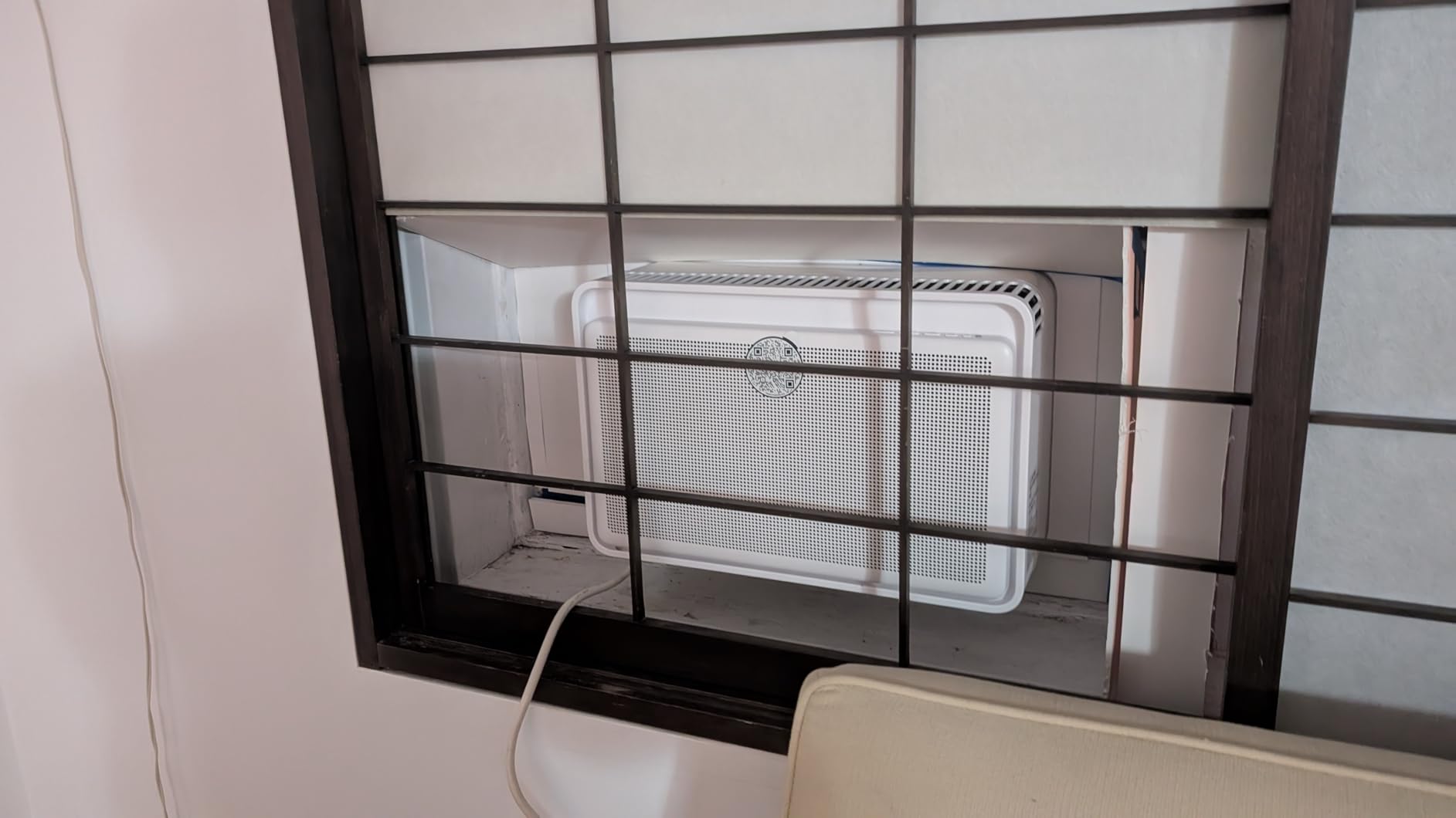 Windmill 12,000 BTU Quiet Window Air Conditioner, Cools up to 450-550 sq ft | Quiet and Smart, Easy Install, Voice-Enabled, Remote and App Control AC Unit, 12,000 BTU Inverter with WhisperTech customer photo 2