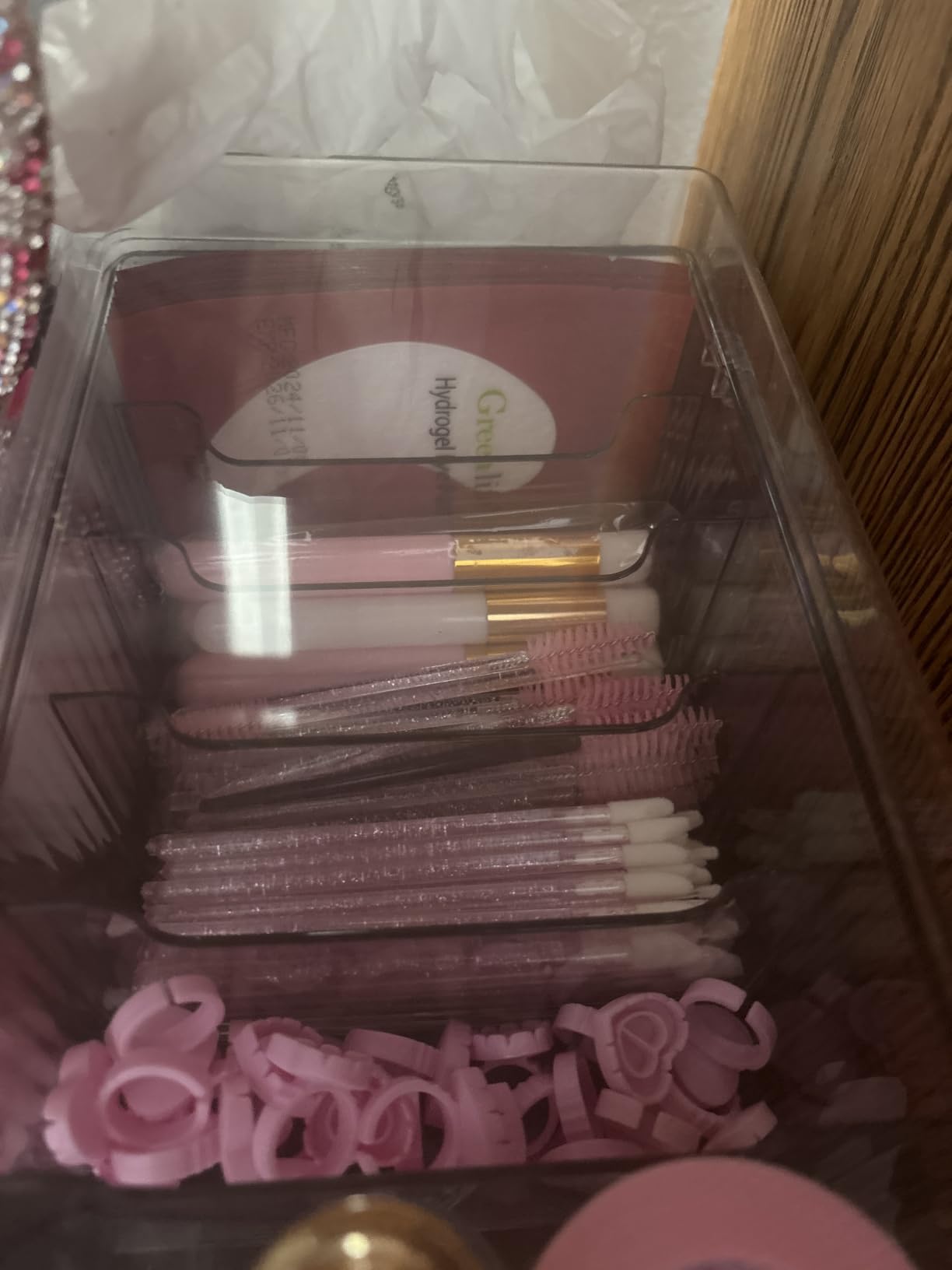 EMEDA Lash Shampoo Kit 2.02 Fl.oz Lash Cleaning Kit with Fan (Pink) customer photo 1