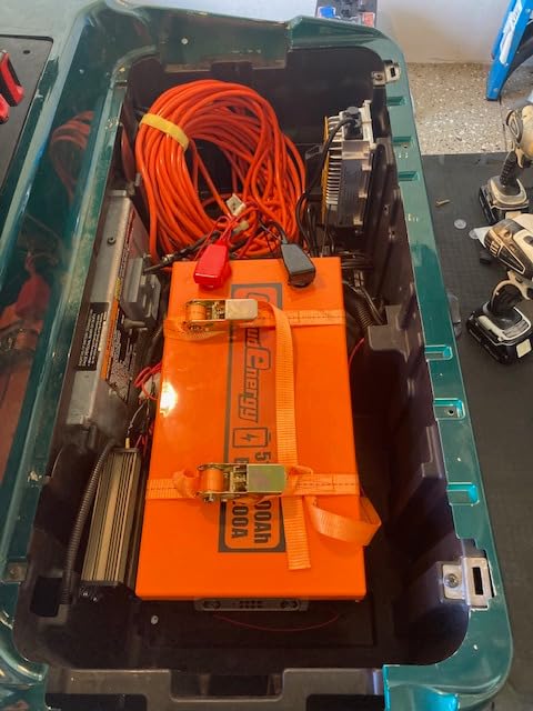 Cloudenergy 48V 105Ah LiFePO4 Lithium Golf Cart Battery With Charger Kit customer photo 1
