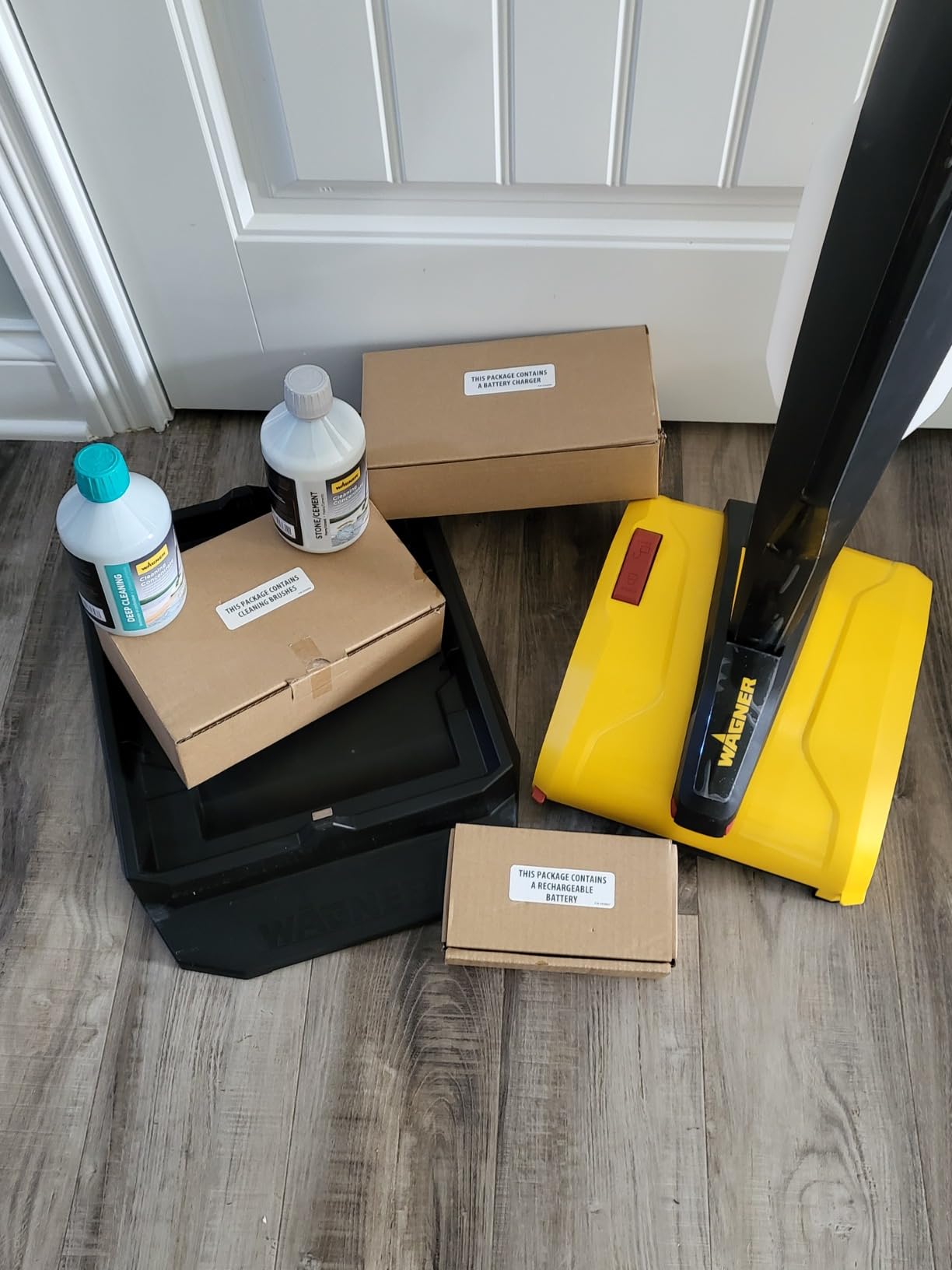 Wagner Spraytech Levaro Powerbrush 18V Cordless Patio and Deck, Stone Kit customer photo 2