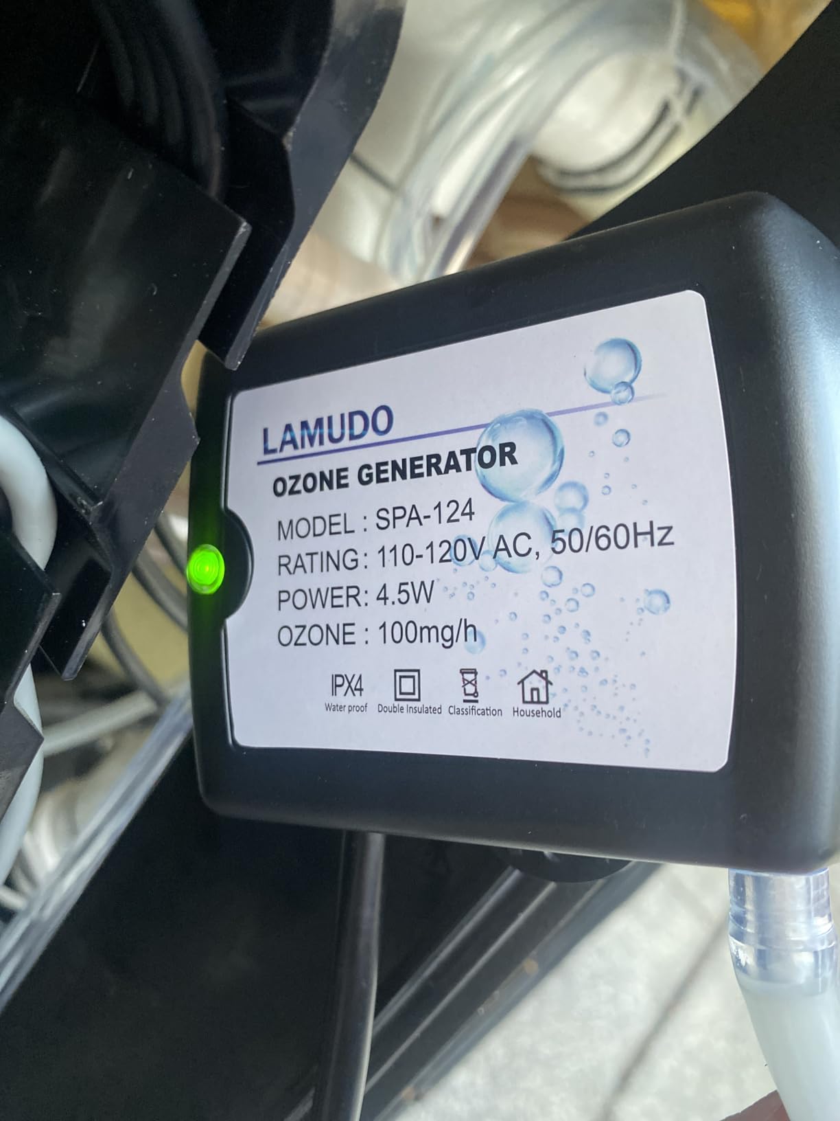 Ozone Generator for Cold Plunge with Venturi Injector customer photo 2
