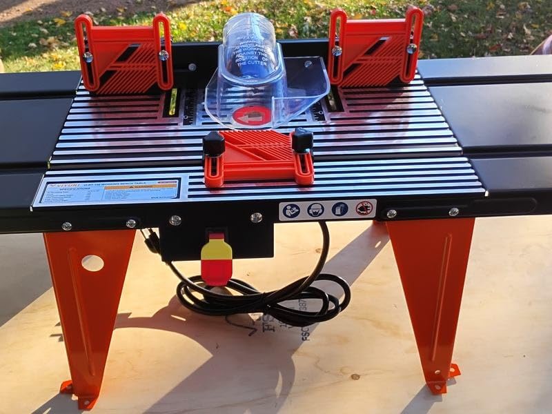 Universal Electric Benchtop Router Tables Wood Working Craftsman Tool customer photo 1