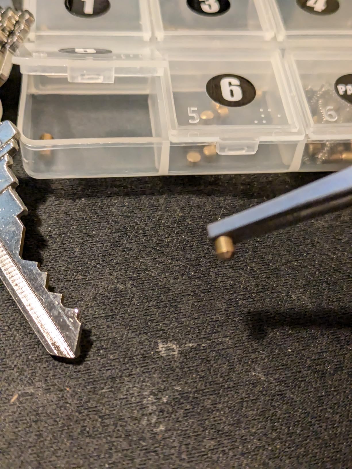 Summit Doorware Lock Pinning Tweezers - Grooved Tip for Easy Pin Loading customer photo 1