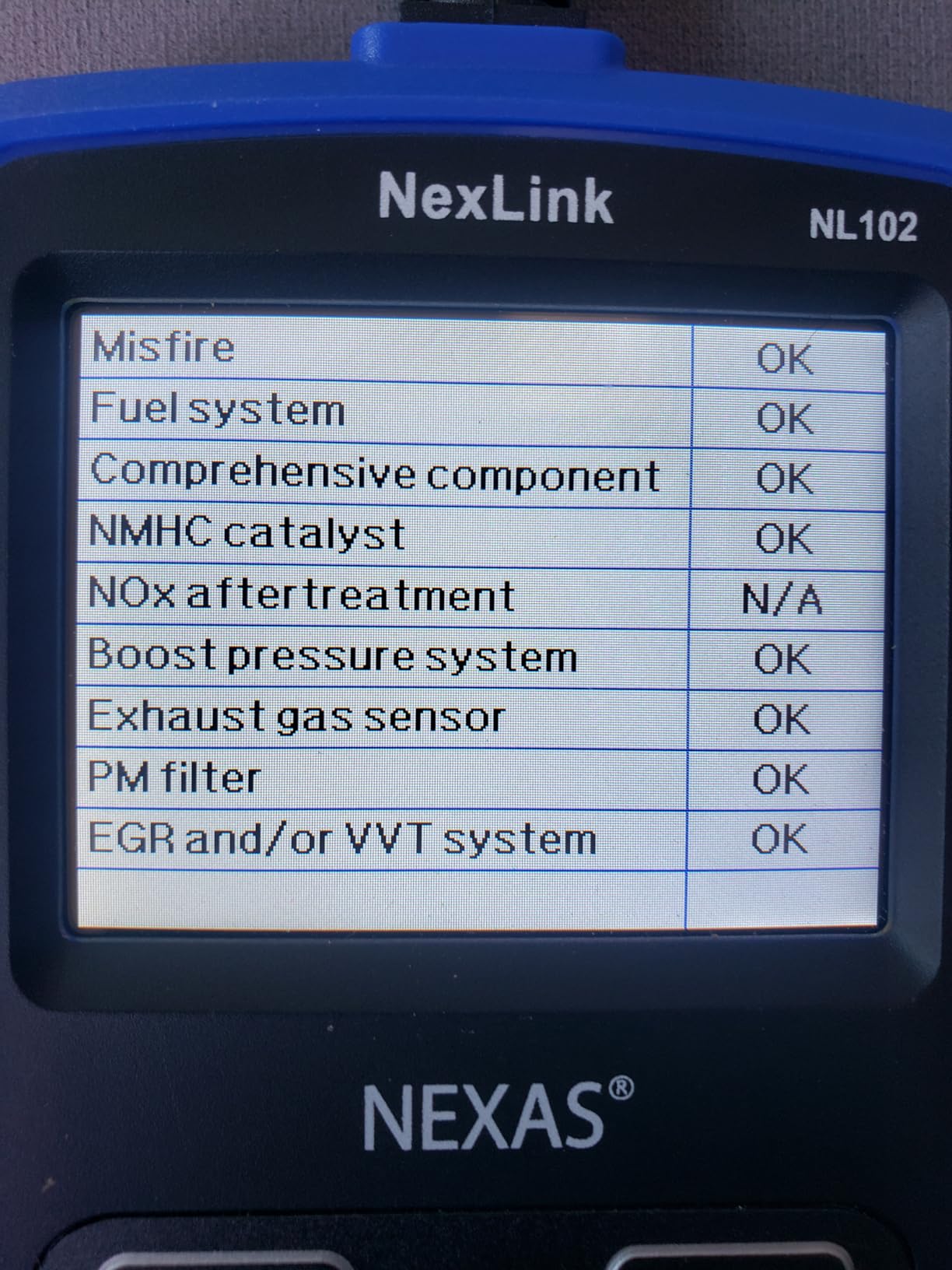 NEXAS NL102 Heavy Duty Truck Diagnostic Scanner for Diesel Trucks customer photo 1