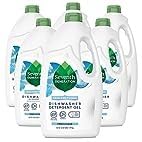 Seventh Generation Dishwasher Detergent Gel Lemon Scent 2 pack for sparkling dishes dishwasher soap 70 oz customer photo 2