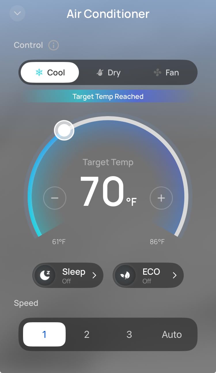 DREO Portable Air Conditioner 318S, 8000 BTU ASHRAE (5000 BTU DOE) Smart AC Unit for Bedroom with Drainage-free Cooling, Fan&Dehumidifier 3 in 1, APP/Voice/Remote, Quiet Standing AC for Room Indoors customer photo 2