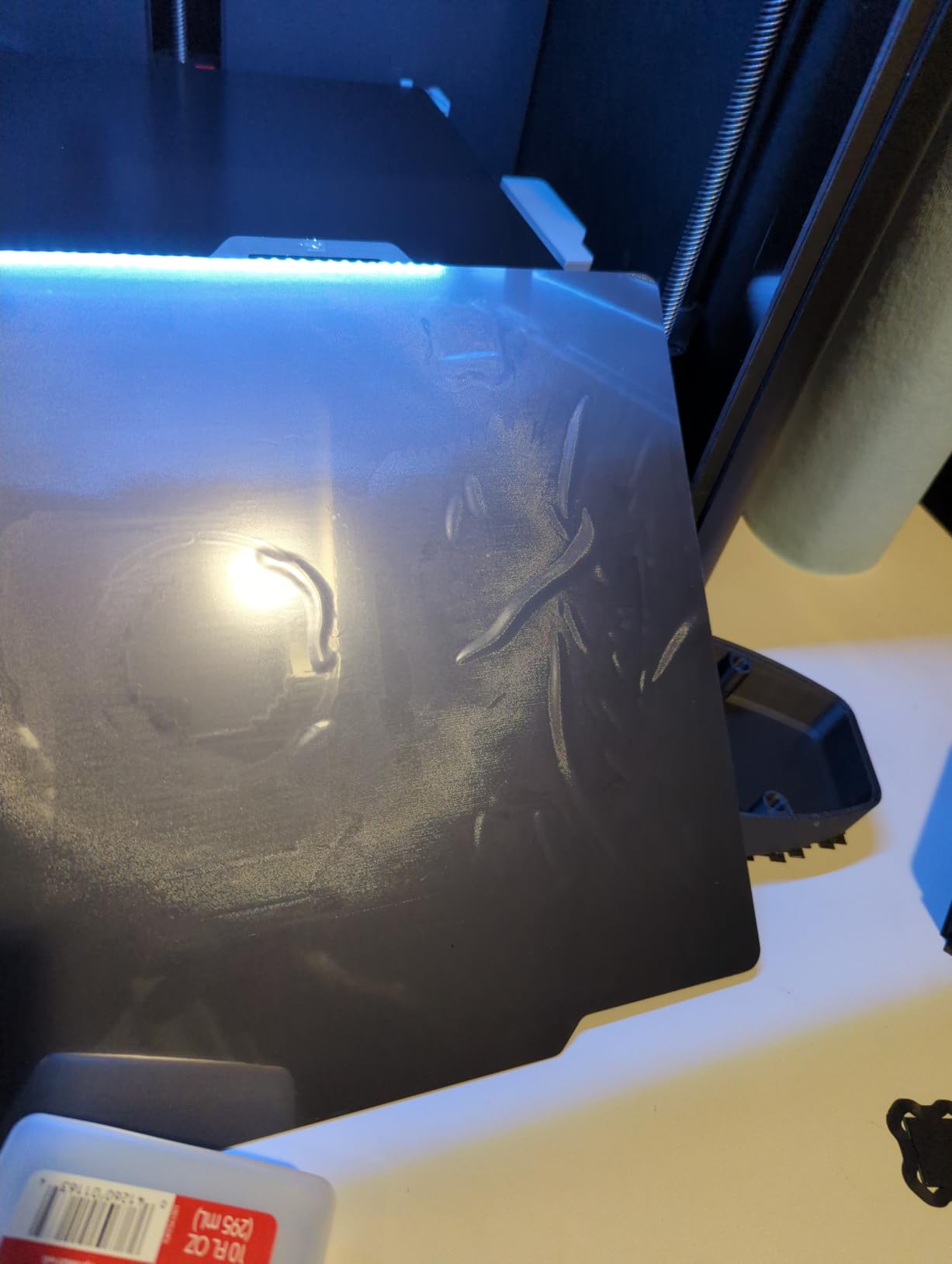 Kobra S1/Kobra X/Kobra 4 PEI Build Plate,264x276mm Double Sided Smooth+Textured Heated Bed Flexible Removable Spring Bed Plate Compatible with ANYCUBIC Kobra X/Kobra S1/Kobra 4 Combo 3D Printers customer photo 1