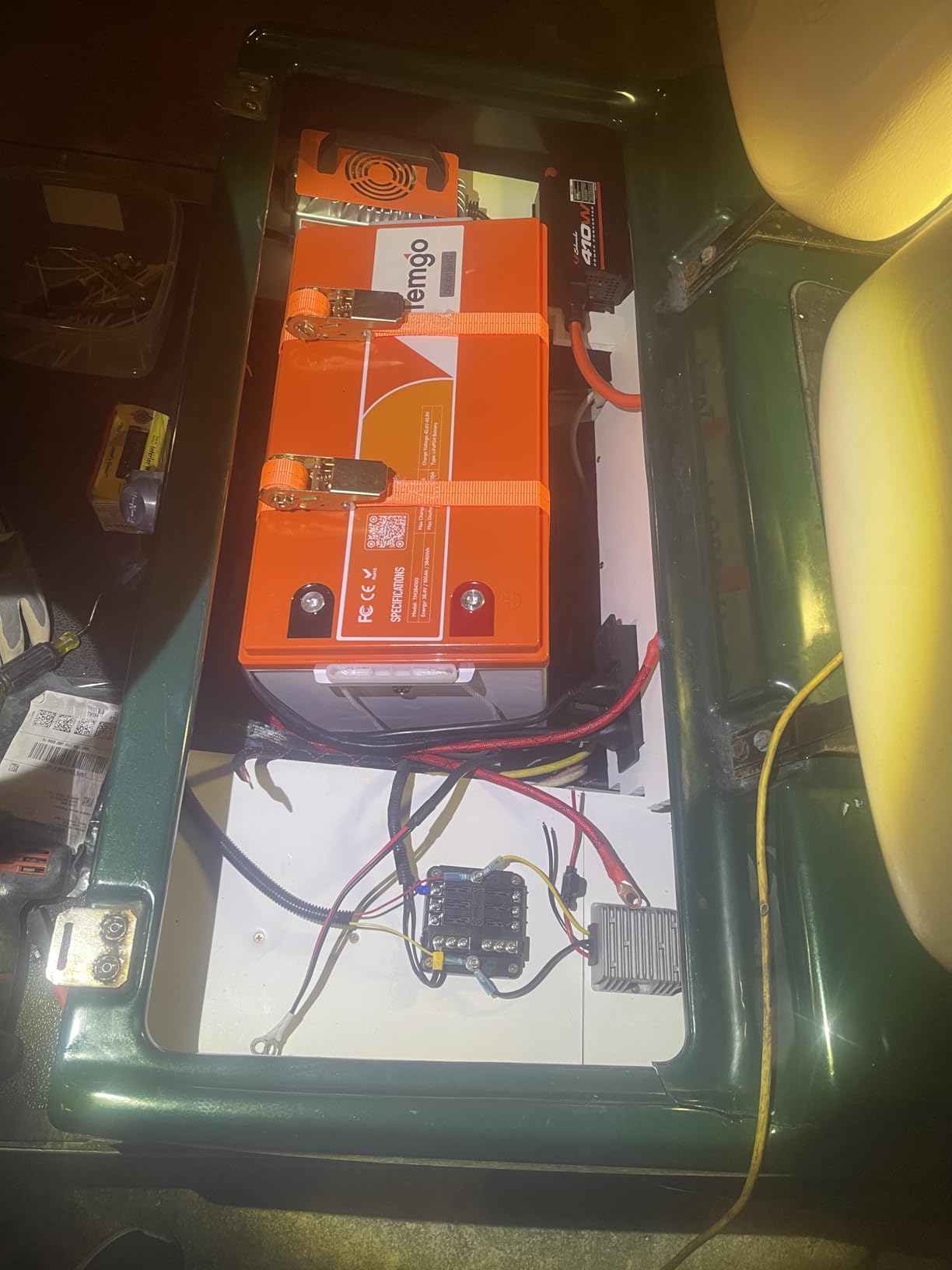 TEMGO 36V (38.4V) 100Ah LiFePO4 Lithium Golf Cart Battery customer photo 1