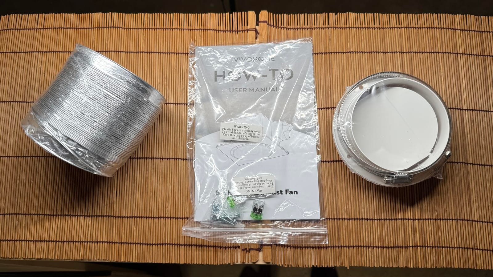 VIVOHOME EC Motor Bathroom Exhaust Fan with Humidity Sensor (160-110-50CFM customer photo 1
