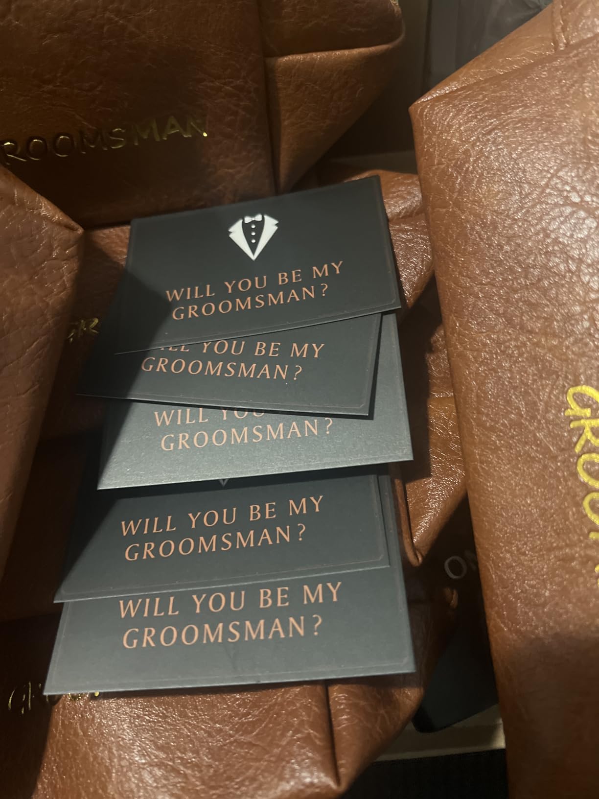 Rigibright 60 Pcs Groomsmen Gifts Set of 6 for Wedding Best Man Gift customer photo 2