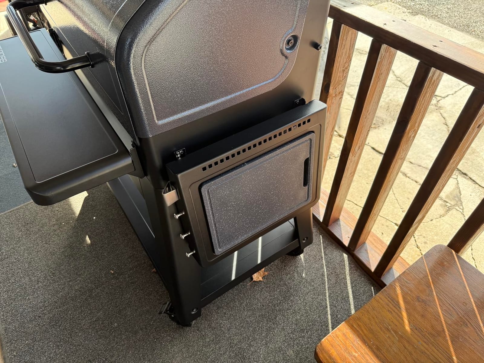 PIT BOSS 1600 Navigator Series WiFi & Bluetooth Wood Pellet Grill & Smoker, Flame Broiler and Touchscreen Controller, 1,593-Sq. in. Cook Space, 180°F to 500°F Temp Range, Meat Probe, 30 lb. Hopper customer photo 1
