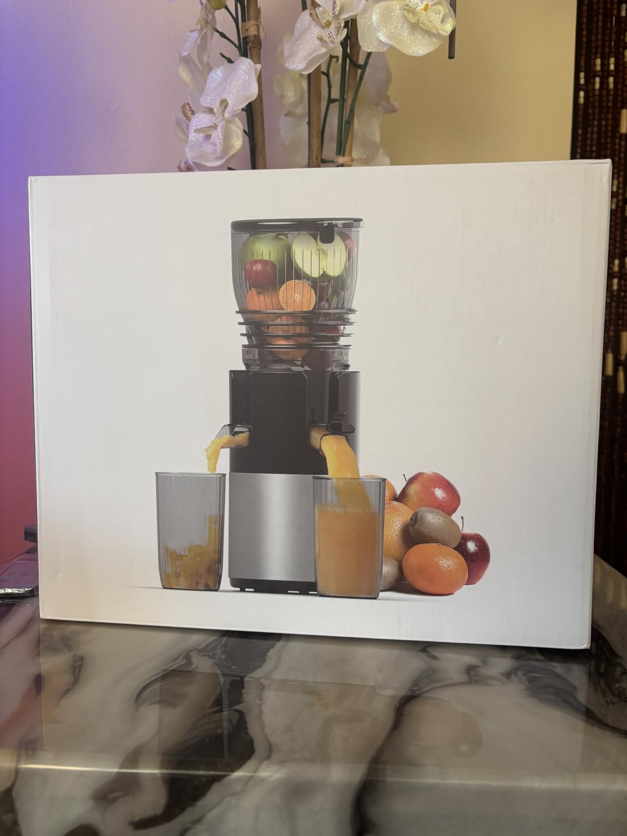 Godspeeds 6-inch Chute Cold Press Juicer Machine customer photo 2