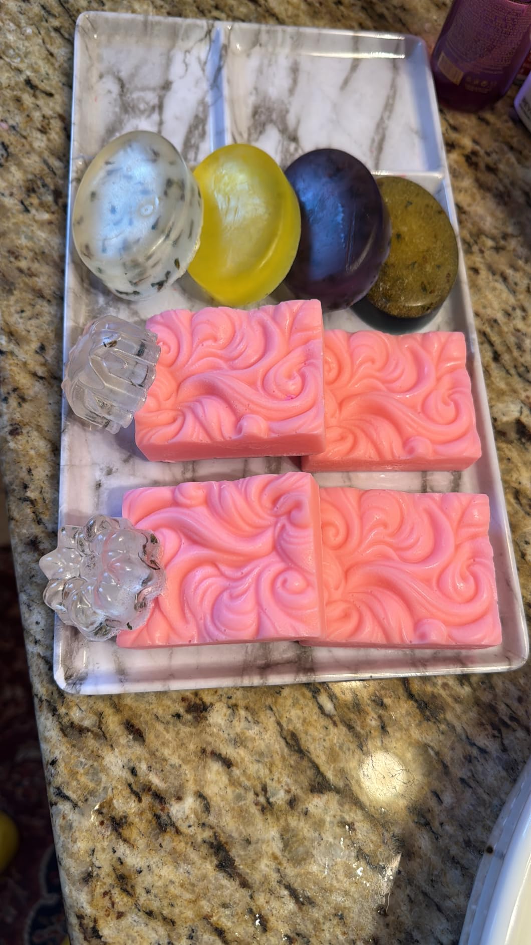 Soap Making Kit for Adults and Kids - Soap Making Supplies with Soap Melter, 5 lb Melt & Pour Soap Base, Soap Loaf Molds, Cutting Box, Silicone Molds, Essential Oil & Fragrances Beginner DIY Kits customer photo 1