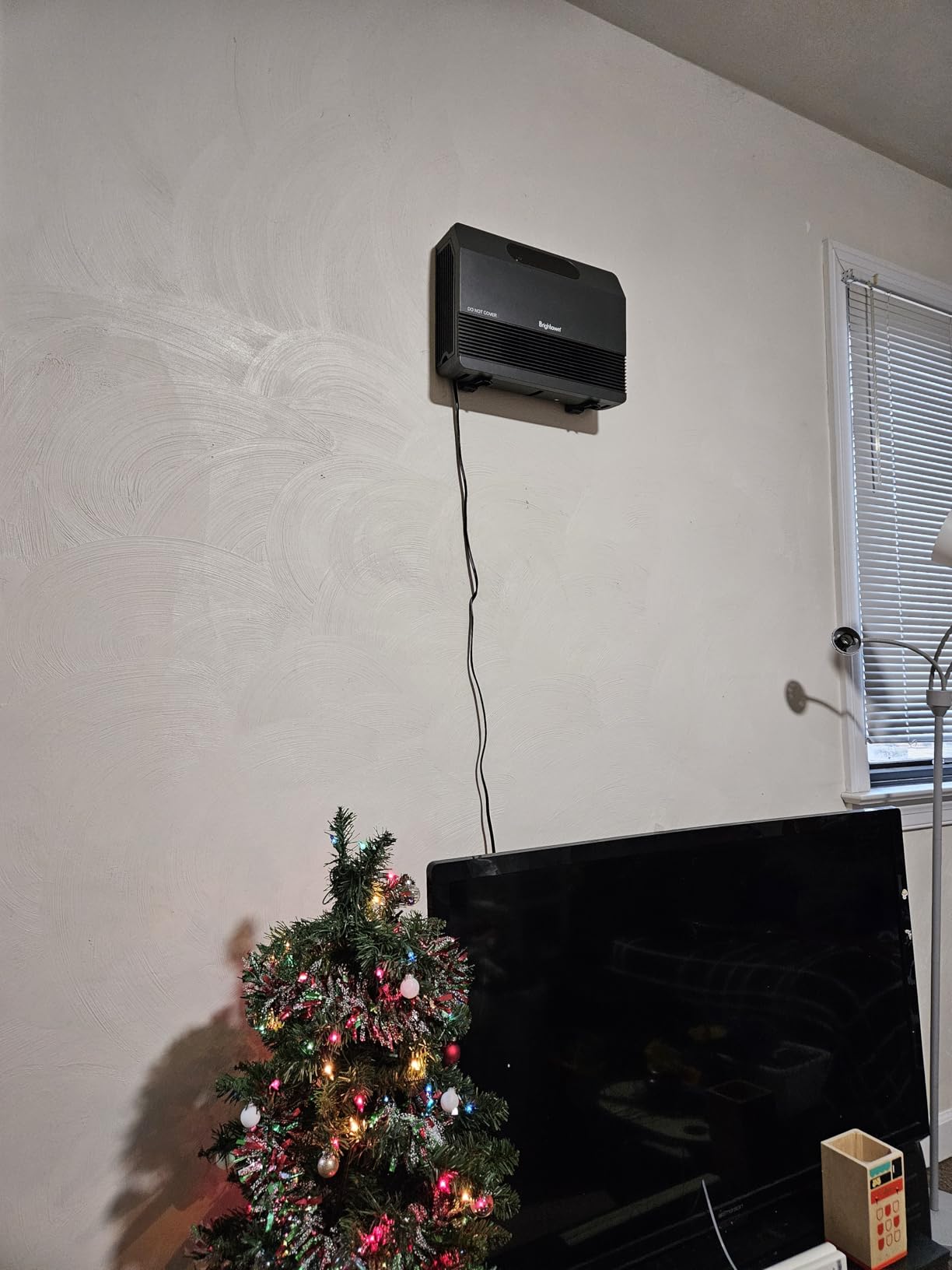 Brightown 1500W Smart Wall Heater for Indoor Use, Remote Control/APP, Wifi customer photo 2