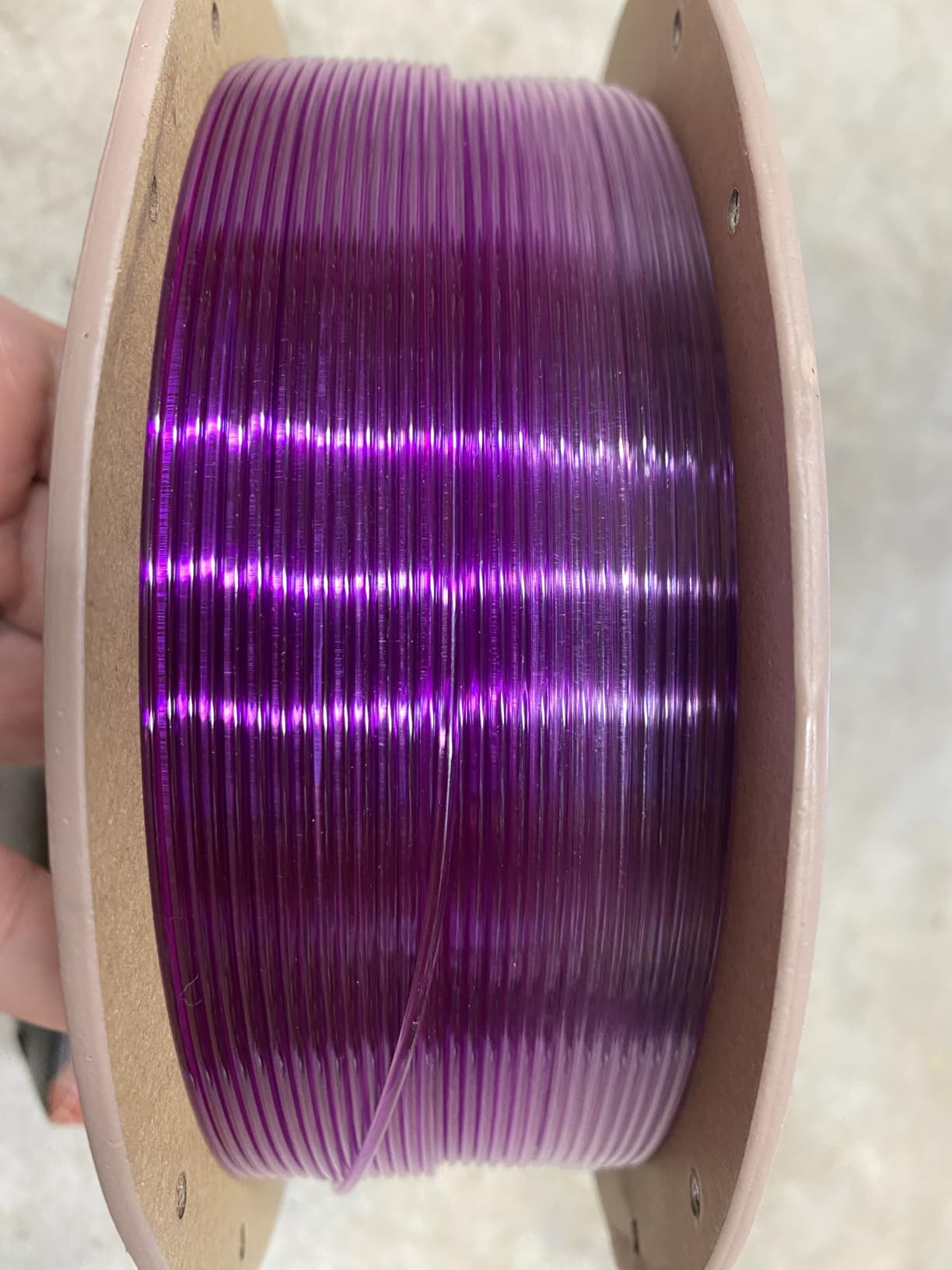 Sovol 3D Printer TPU Filament, 95A Soft TPU Flexible Material, Clear Green customer photo 1
