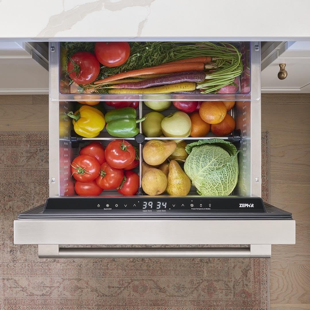 Zephyr Presrv 24 Inch Panel Ready Refrigerator Freezer Drawers customer photo 1