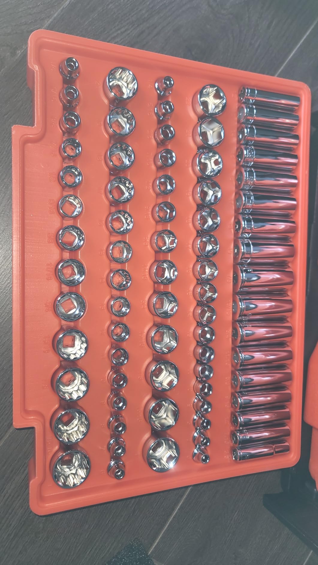 VEVOR Mechanics Tool Set and Socket Set, 450 PCS, 1/4