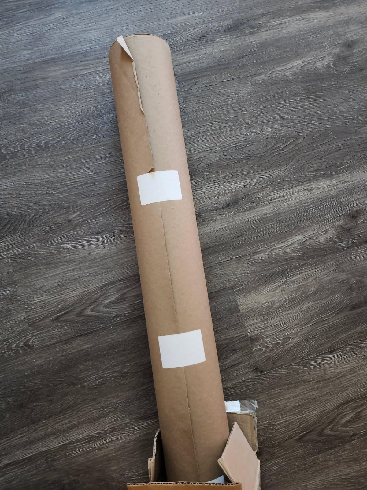 TapeManBlue Floor Protection Paper, 36 inch x 166 ft Roll, Made in USA, 69# Brown Rosin Masking Paper Roll, 100% Recycled, Thick Floor Covering for Painting, Moving, and Construction customer photo 1