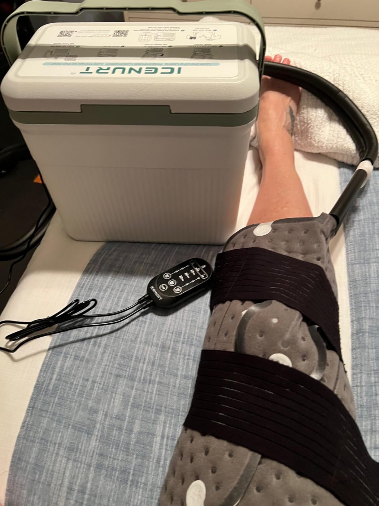 Programmable Timer Cold Therapy Machine for Shoulder w/Quiet Pump customer photo 1