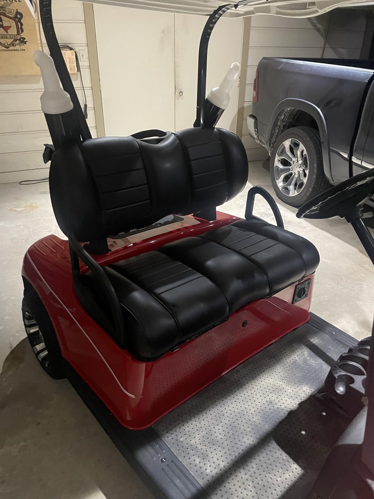 NOKINS Golf Cart Premium Front Seat fits EZGO TXT 1994-Up/RXV 2008-Up customer photo 1