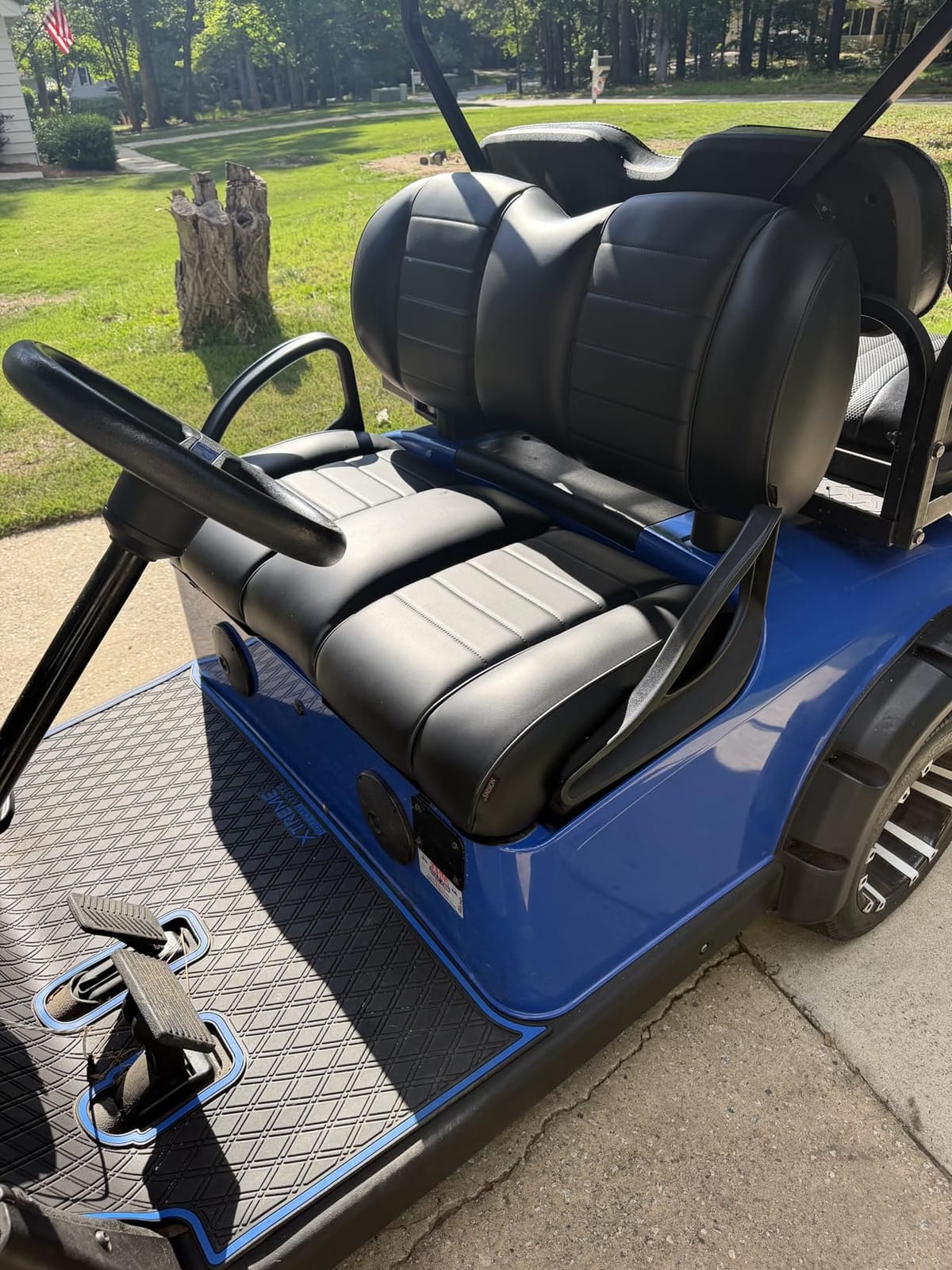 NOKINS Golf Cart Premium Front Seat fits EZGO TXT 1994-Up/RXV 2008-Up customer photo 2