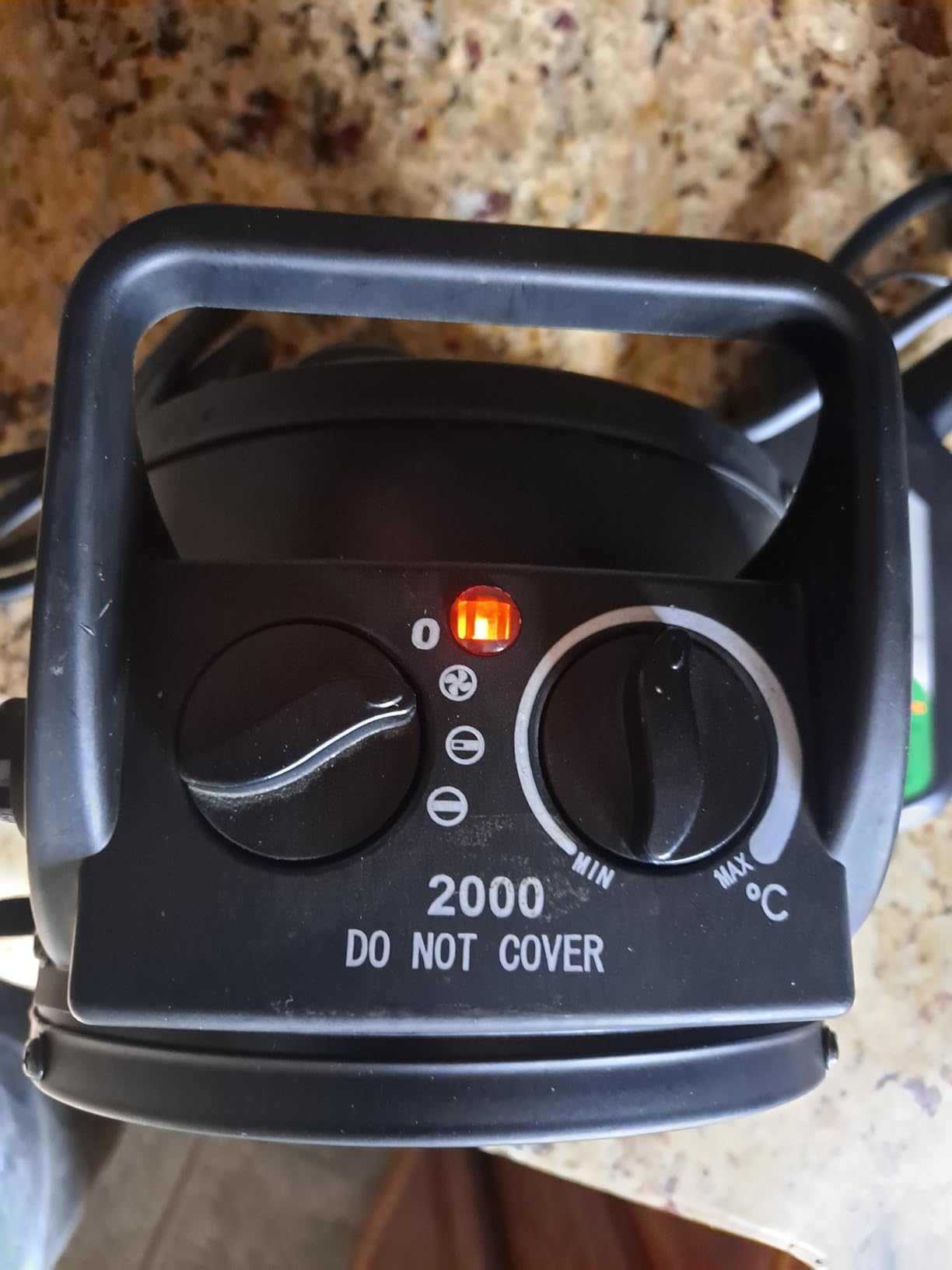 Greenhouse Heater with Thermostat, 1500W Electric Heater Auto Temperature Control Kit Digital Display, Fast Heating, Overheat Protection, for Grow Tent, Greenhouse, Flower Room, Winter Plants, Patio customer photo 2