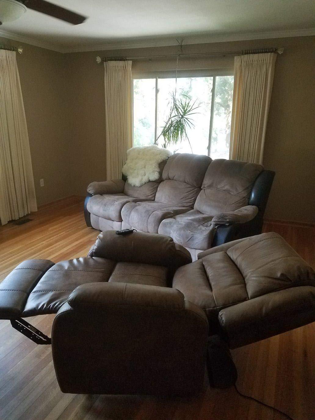 Signature Design by Ashley Dual Motor Power Lift Recliner, Heat & Massage customer photo 1
