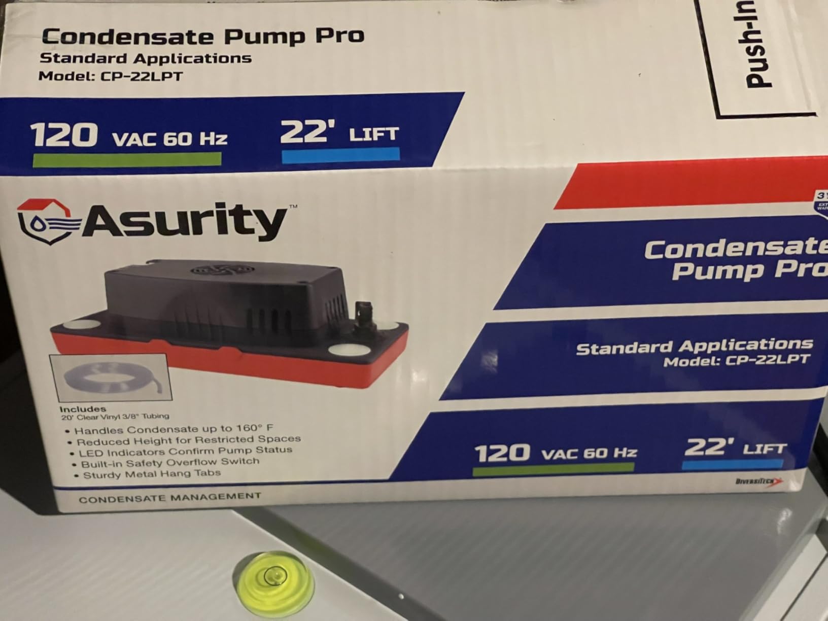 AprilAire E080W Smart Wi-Fi Whole-House Dehumidifier, 80-Pint Energy Star Commercial Dehumidifier for Basement, Crawl Space & Home up to 4,400 Sq.Ft. with Pump, Drain Hose, Hanging Kit, MERV 11 Filter customer photo 1