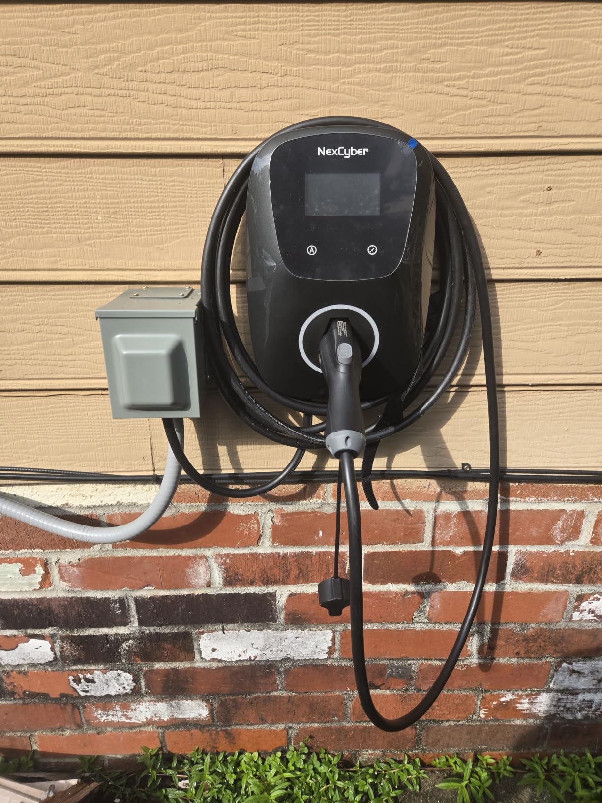 Level 2 EV Charger(WiFi APP/Plug-Play), 40A Nema 14-50 Plug, 25ft Cable ETL Certified, Home Level 2 EVSE Car Charger w/ J1772 Connector, Electric Vehicle Charging Stations (40) customer photo 2