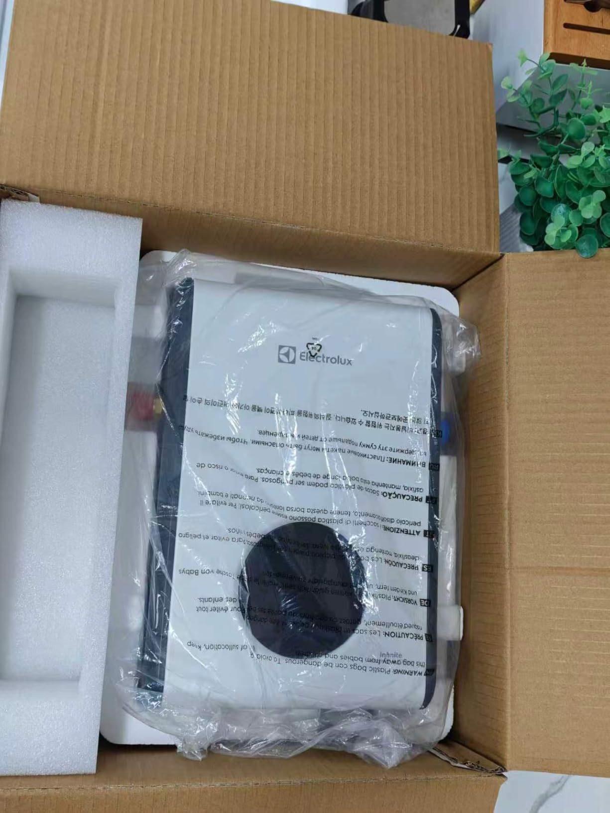 Electrolux 18kW Tankless Water Heater Electric 240v, Max 4.2 GPM, Wifi customer photo 2