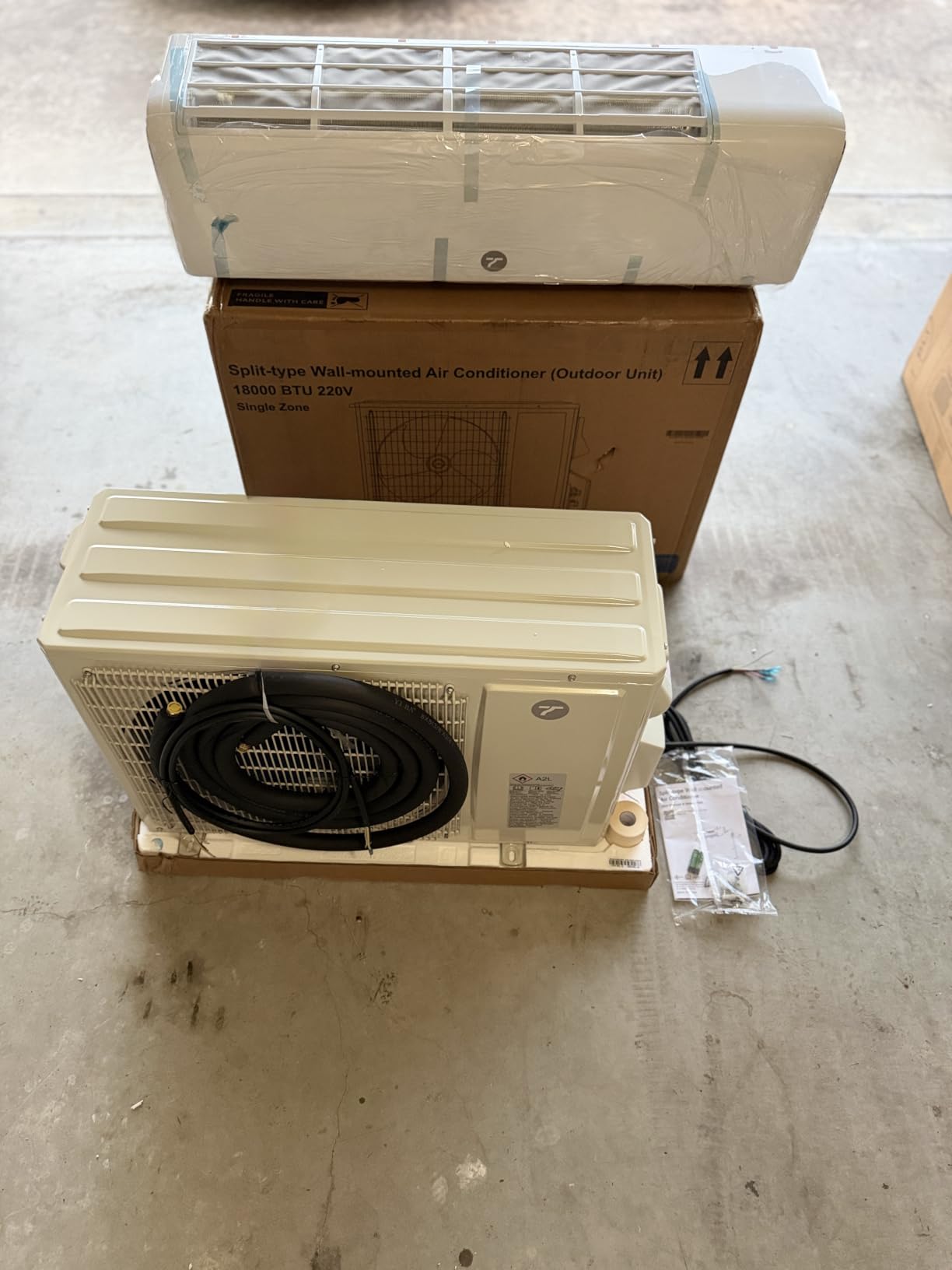 24000 BTU Mini Split Air Conditioner, 230V 19 SEER2 AC & Heat Pump customer photo 2