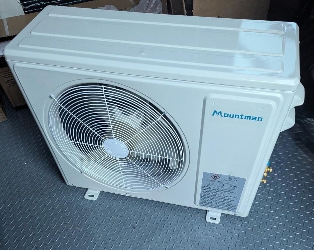 Mountman 12000BTU Mini Split AC/Heating System, 19SEER2 230V Energy Efficient Mini Split Air Conditioner with Heat Pump, Cools Up to 750sq.ft, Ductless Inverter AC Unit with Pre-Charged Condenser customer photo 1