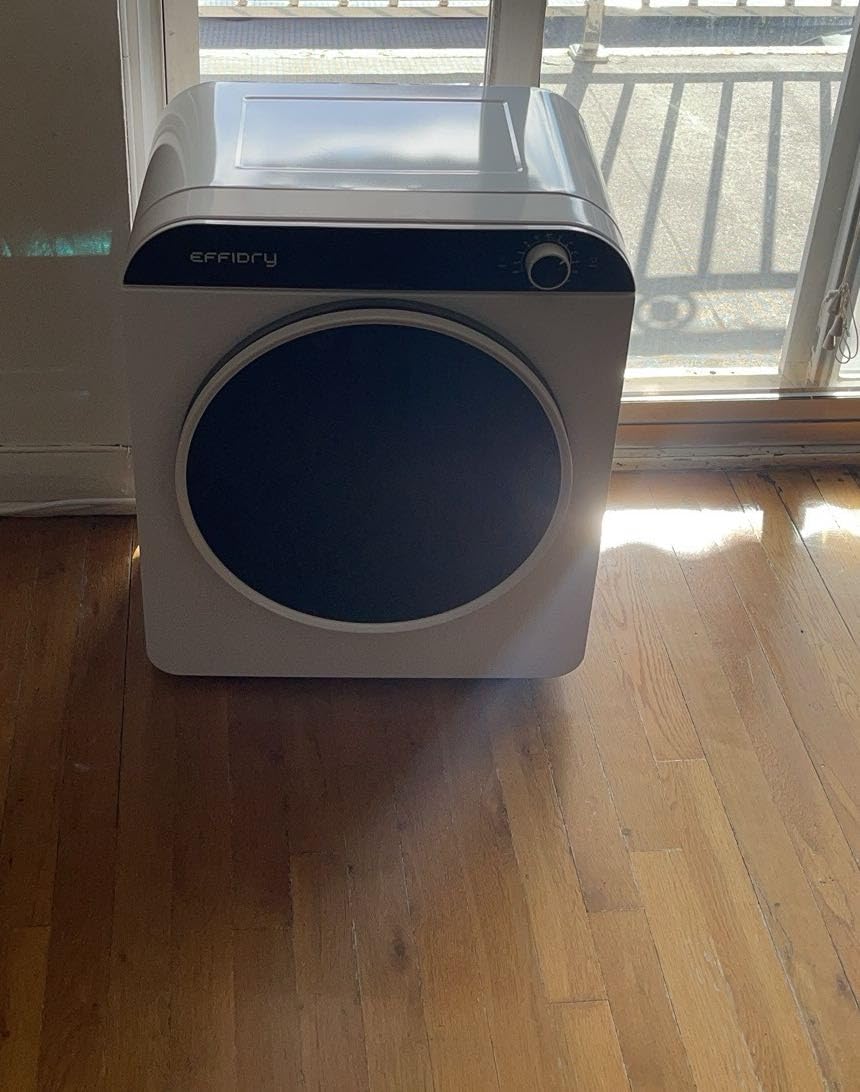 110V Portable Clothes Dryer 830W Compact Laundry Dryers 2 cu.ft Electric Machine with Stainless Steel Tub for Apartment,RVs,Dorms,12LBS drying machine Clothing Dryer secadora portatil de ropa customer photo 2