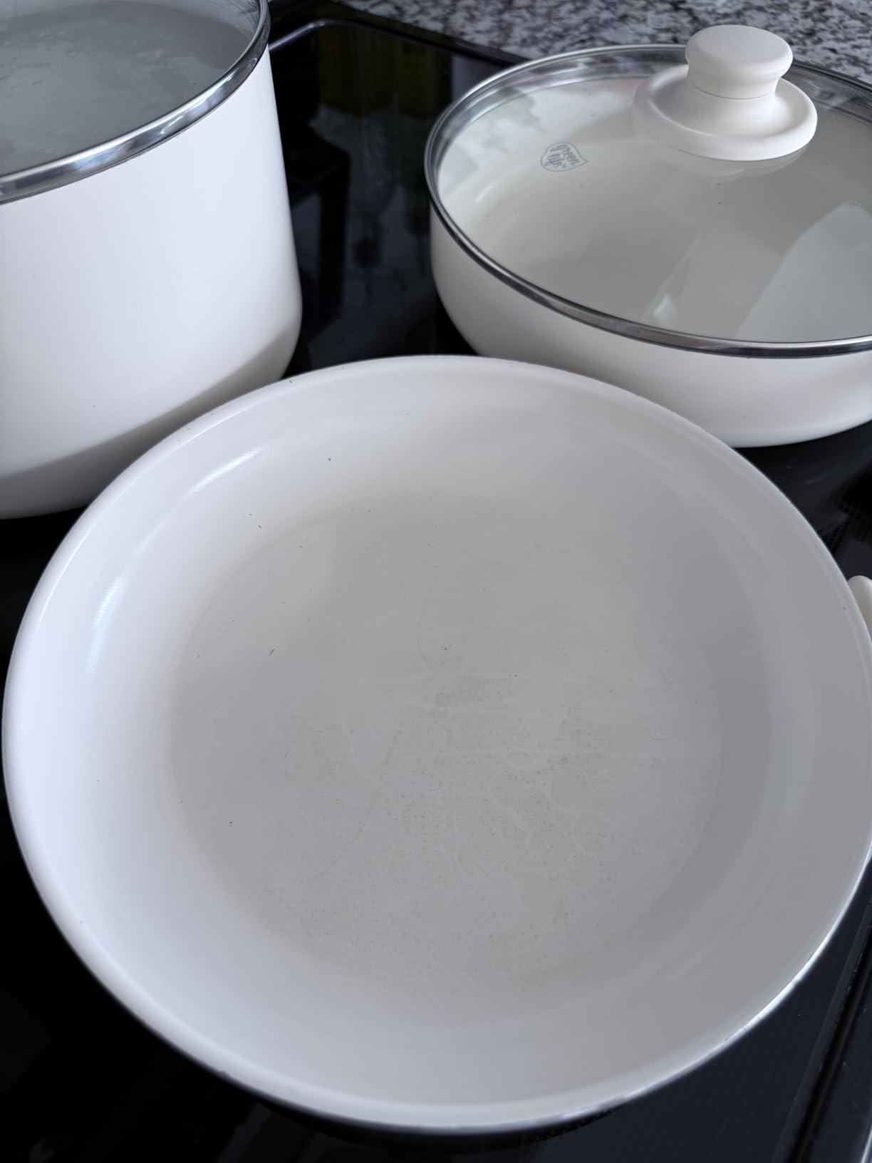 GreenLife 16pc Ceramic Nonstick Pots & Pans Cookware Set, Sage Green customer photo 1
