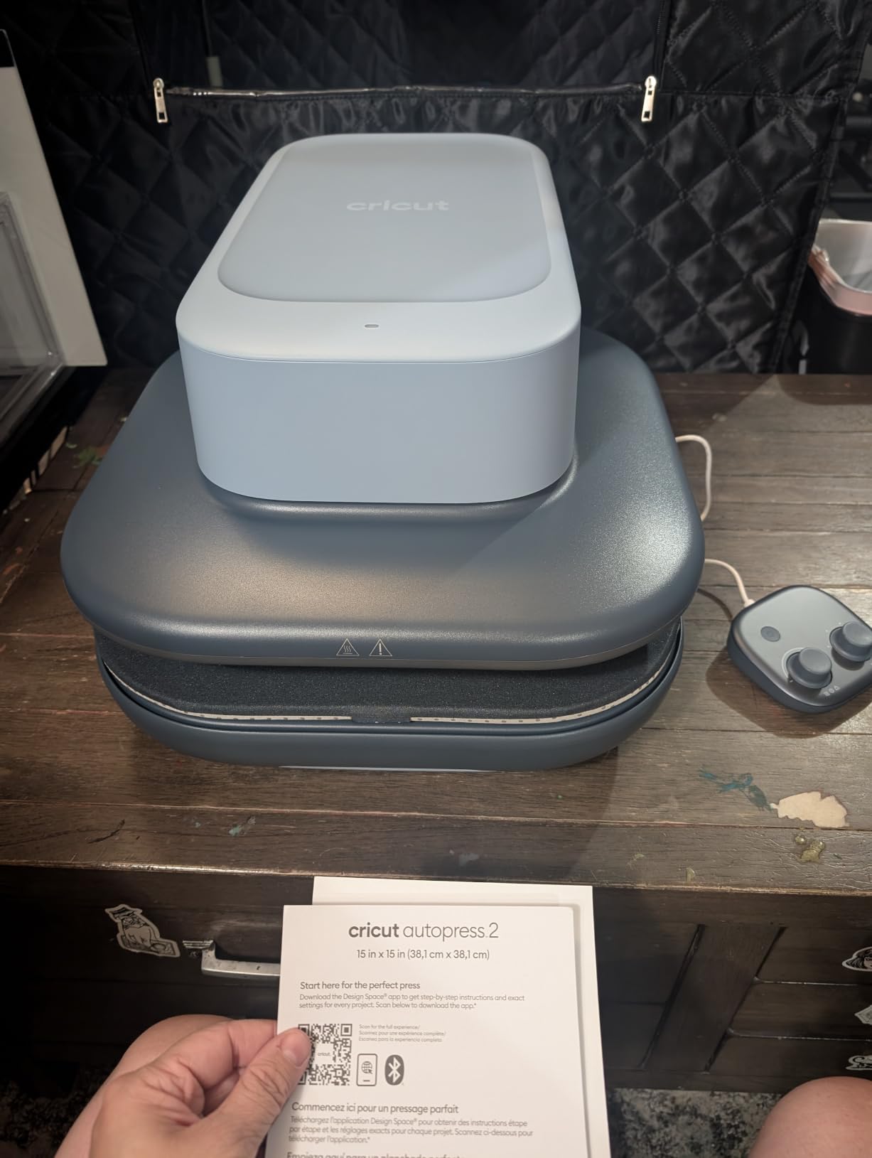 Cricut AutoPress™ 2 15x15 Heat Press Machine for T Shirts & More customer photo 2