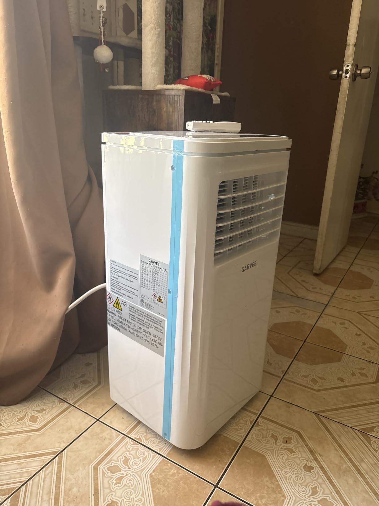 Garvee 14000 BTU Portable Air Conditioners, Cools Up to 750 Sq. Ft, 4-in-1 Portable AC Unit for Rooms with Remote Control, Quiet Operation, 24H Timer, Window Installation Kit for Home Office customer photo 2