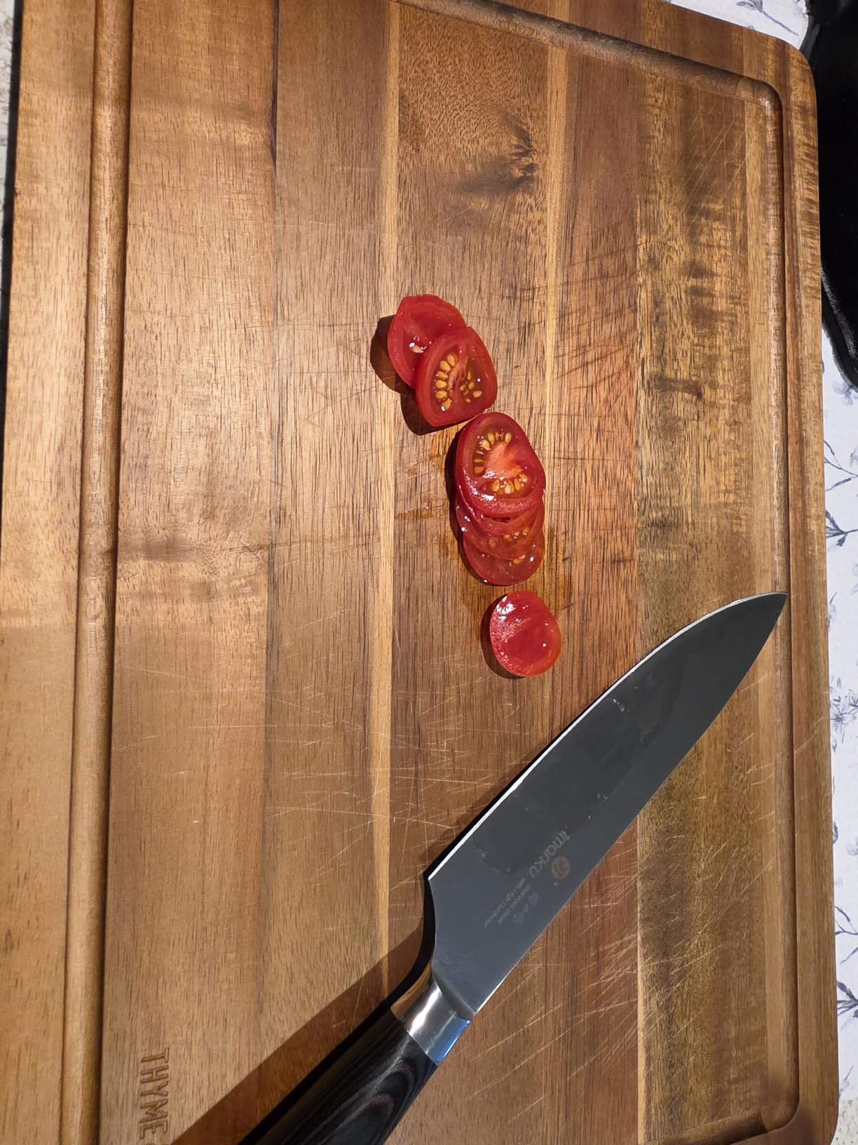 imarku 5PCS Kitchen Knife Set, Japanese Knife Set with Pakkawood Handle customer photo 1
