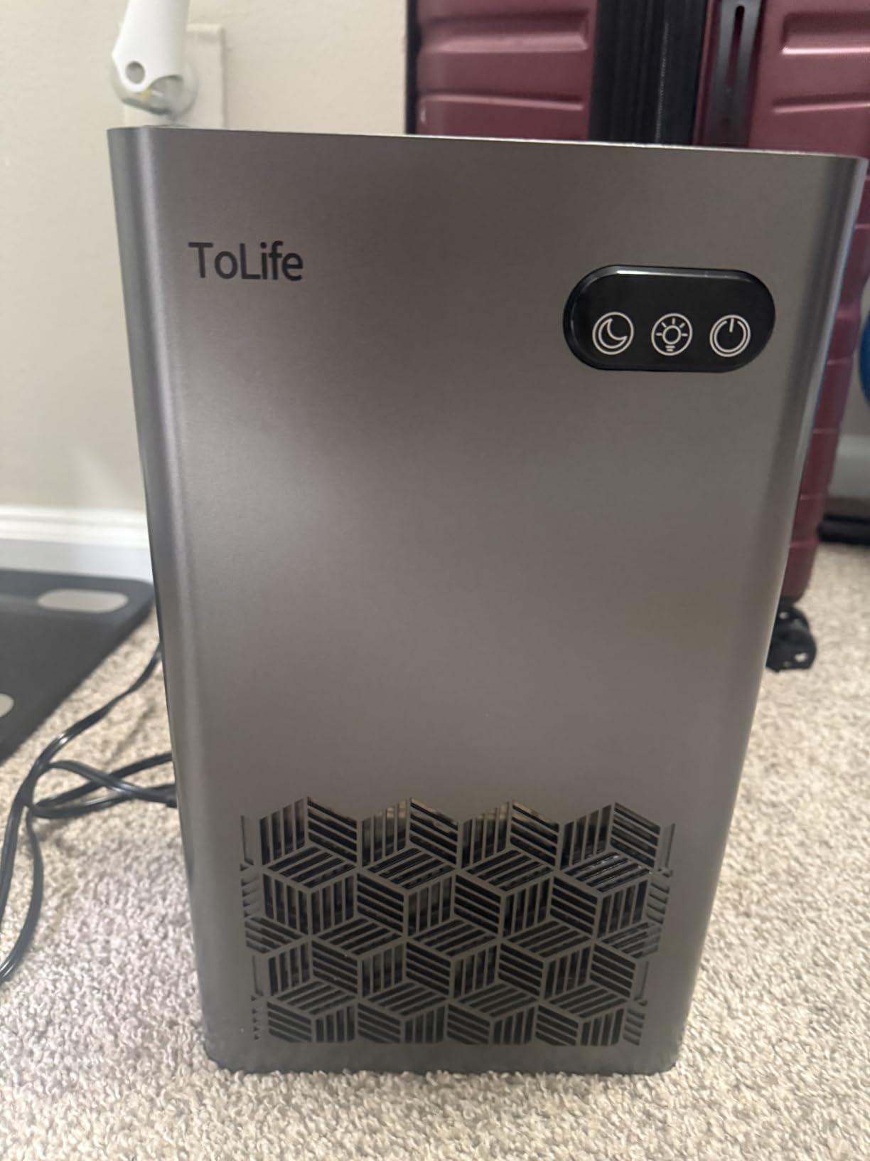 ToLife Dehumidifier for Home Bedroom 1000 sq.ft with Auto Shut-Off, White customer photo 1