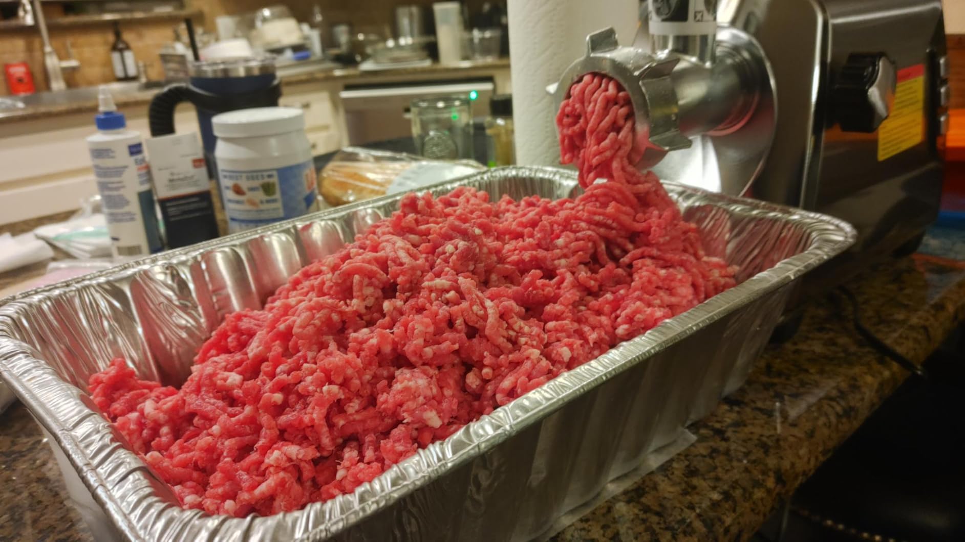 AAOBOSI #12 Heavy Duty Meat Grinder, 3000W, Built for Hunting & Wild Game customer photo 2