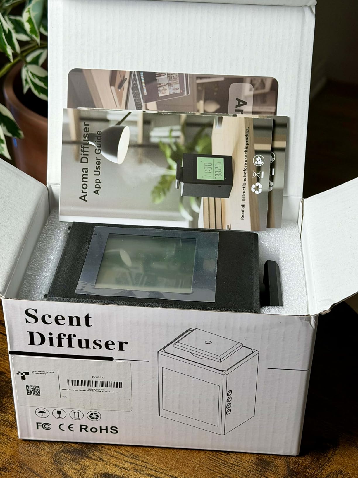 2026 Upgrade 5,500 Sq.Ft Essential Oil Diffuser - HVAC System, Jet | Waterless Diffuser & Whole House, Aromatherapy Diffuser for Office Home Large Room, WiFi & Bluetooth App Control customer photo 1